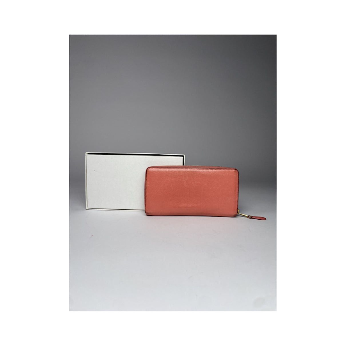 Balenciaga Orange Leather Wallet Size ONE SIZE - 4 Thumbnail