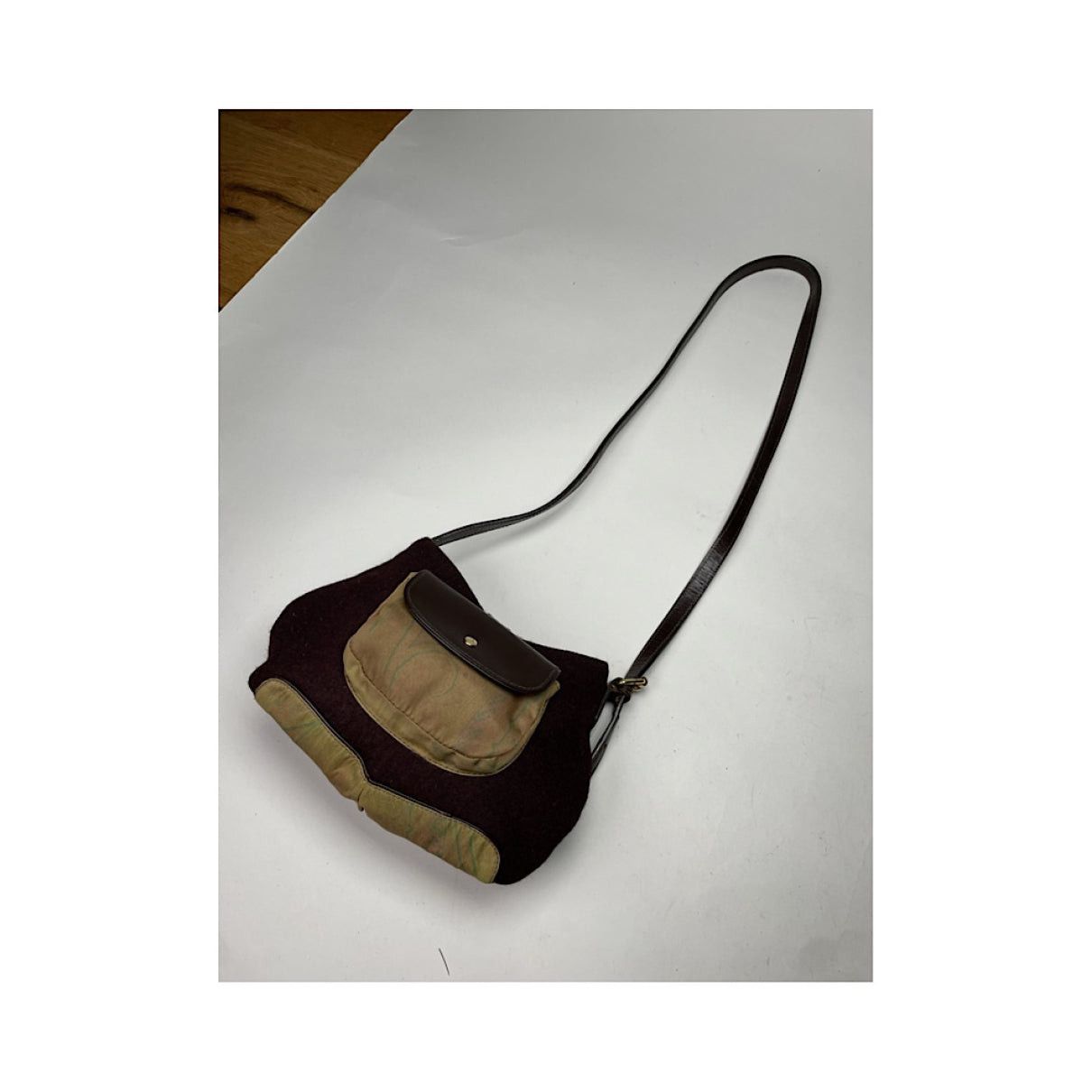 Etro Green Wool Handbag Size ONE SIZE - 4 Thumbnail