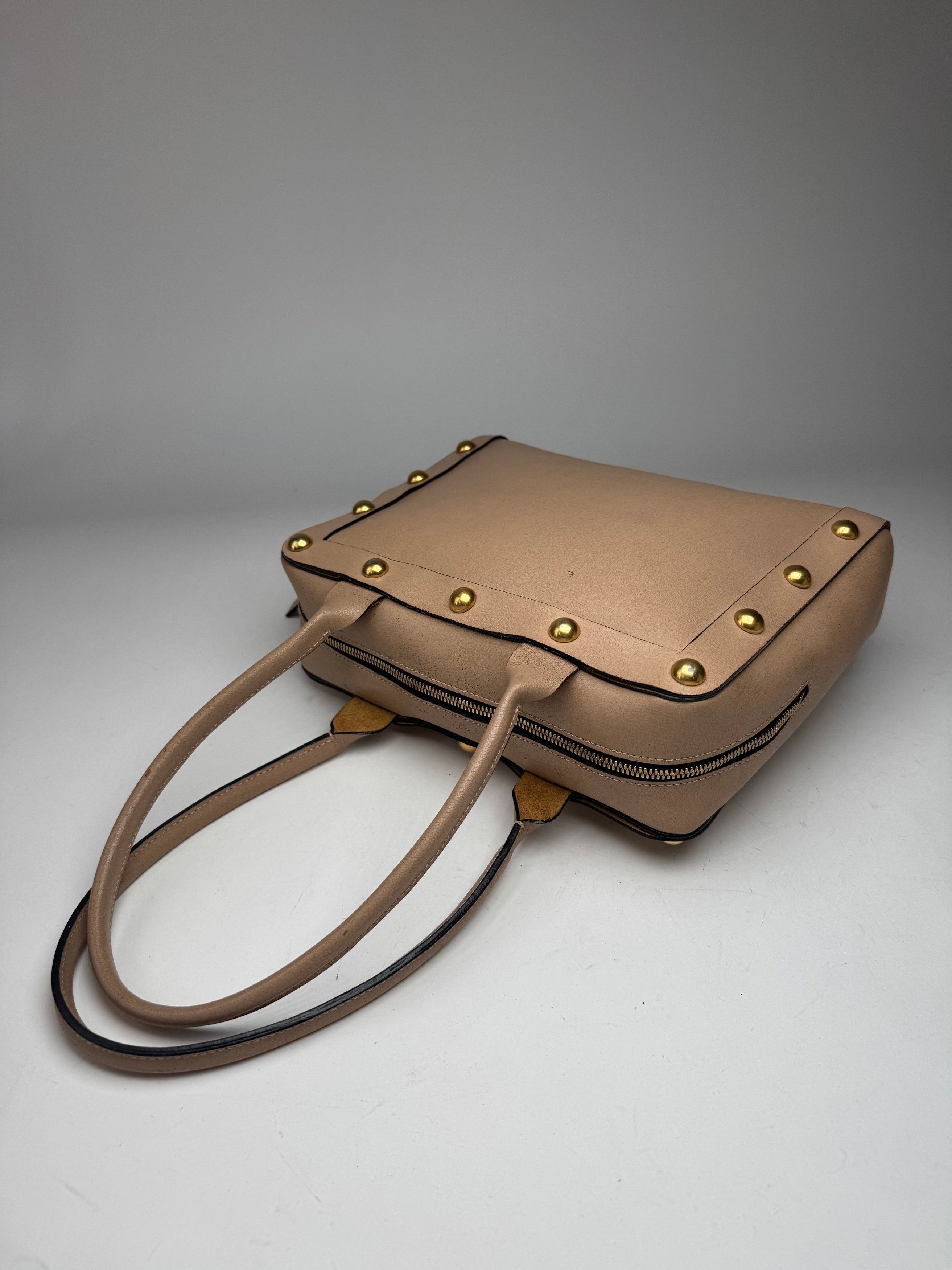 Marni Vintage Leather Bag Beige Size ONE SIZE - 9 Thumbnail