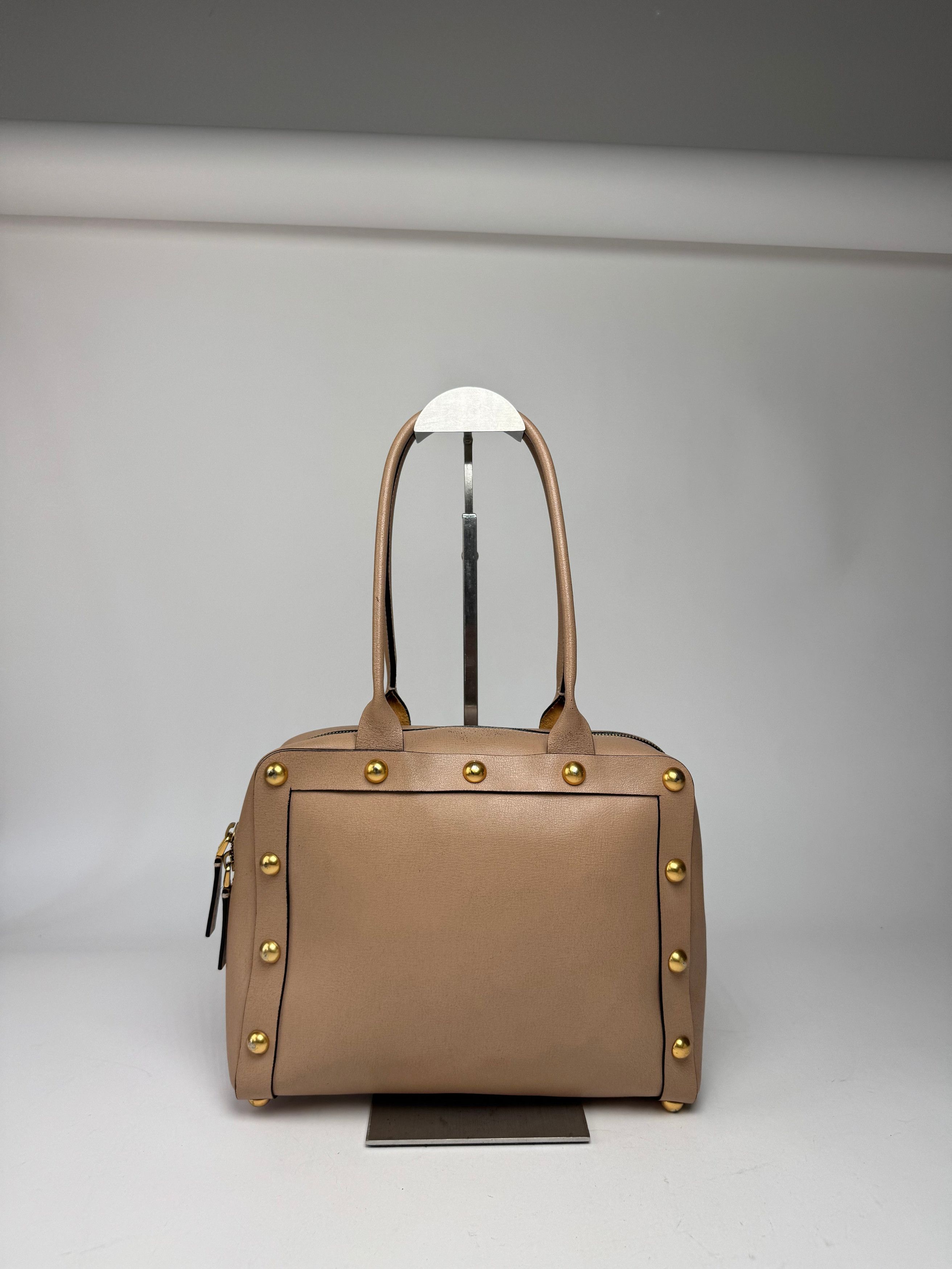 Marni Vintage Leather Bag Beige Size ONE SIZE - 3 Thumbnail