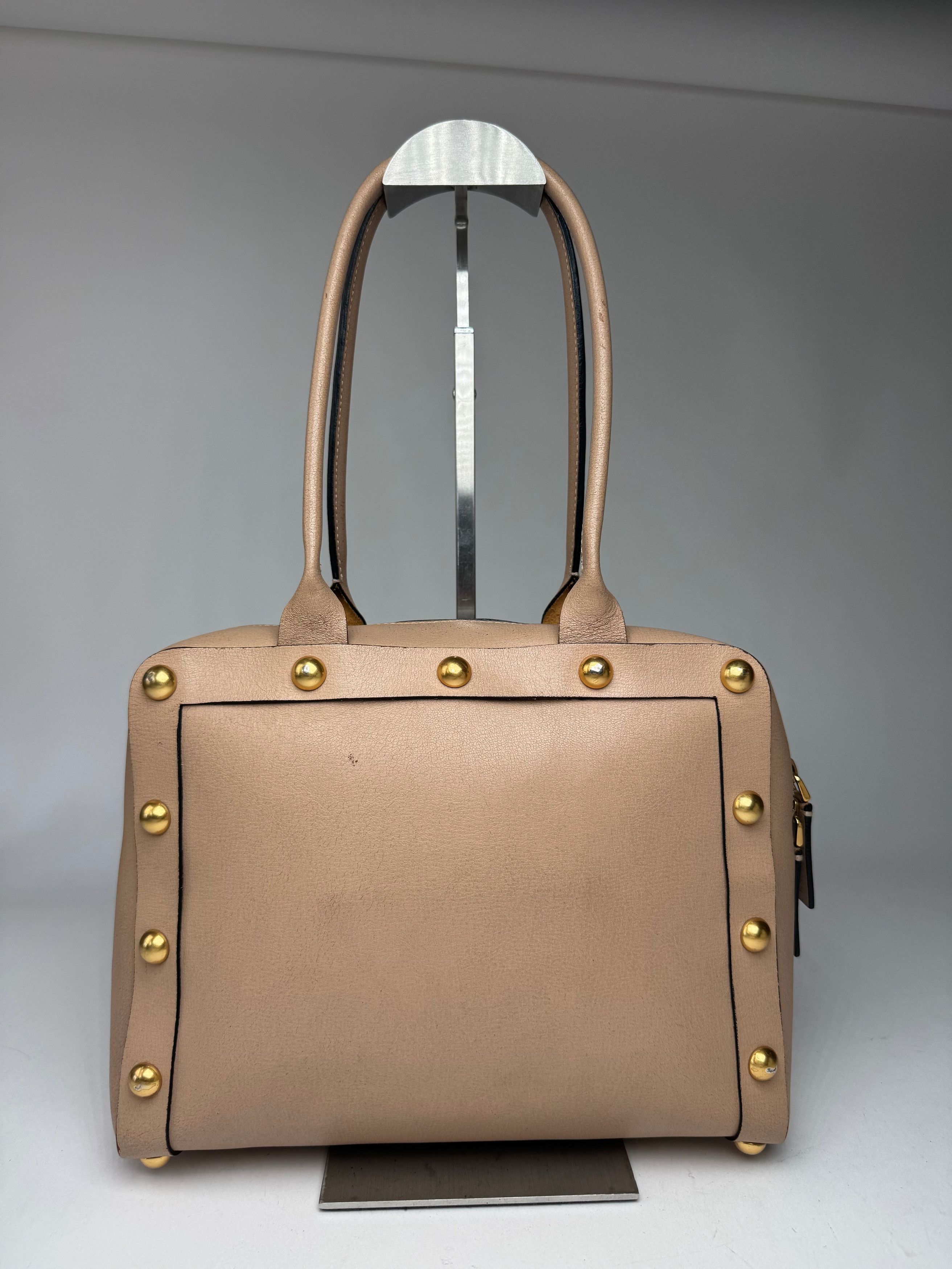 Marni Vintage Leather Bag Beige Size ONE SIZE - 8 Thumbnail