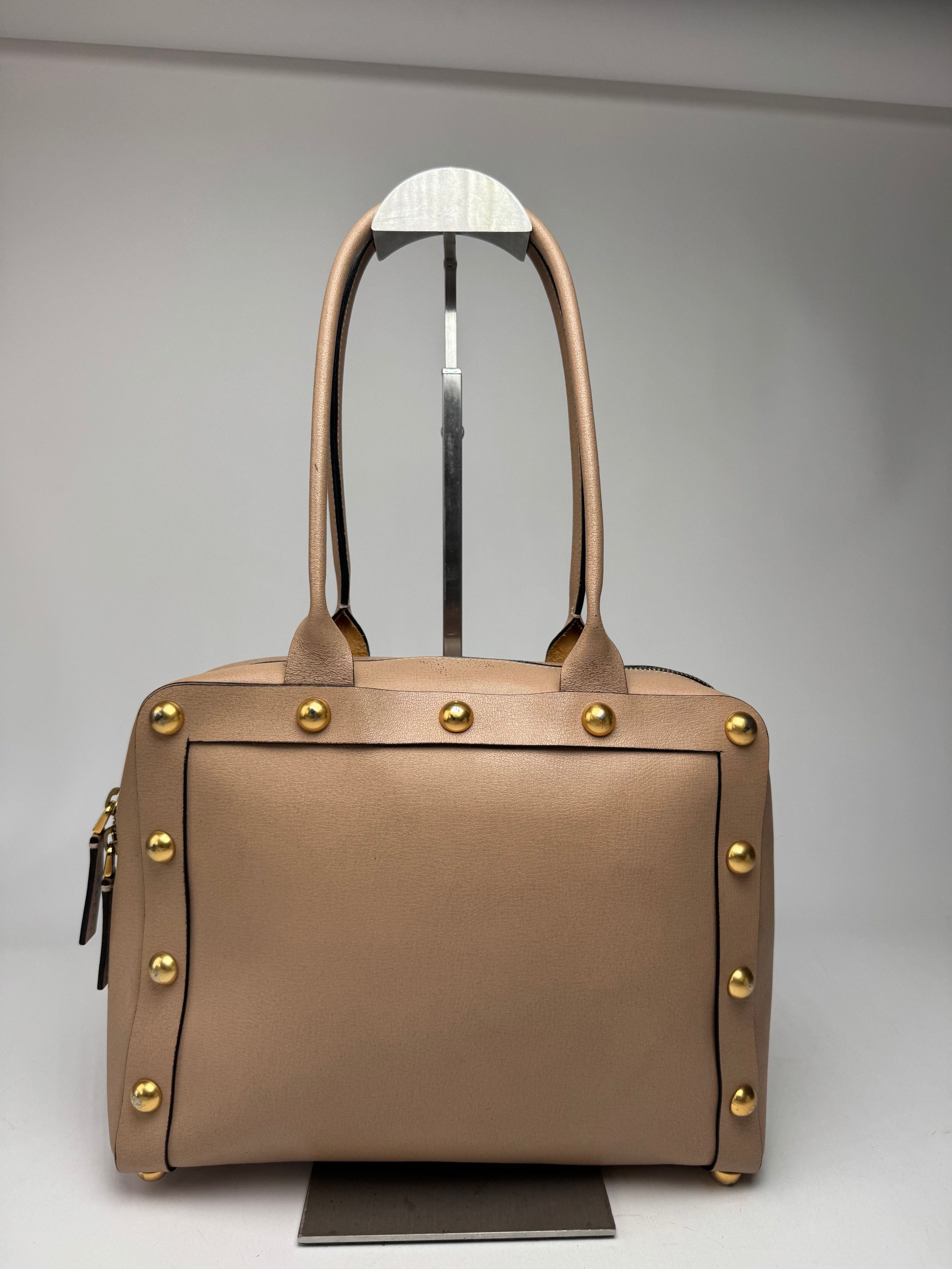 Marni Vintage Leather Bag Beige Size ONE SIZE - 10 Thumbnail