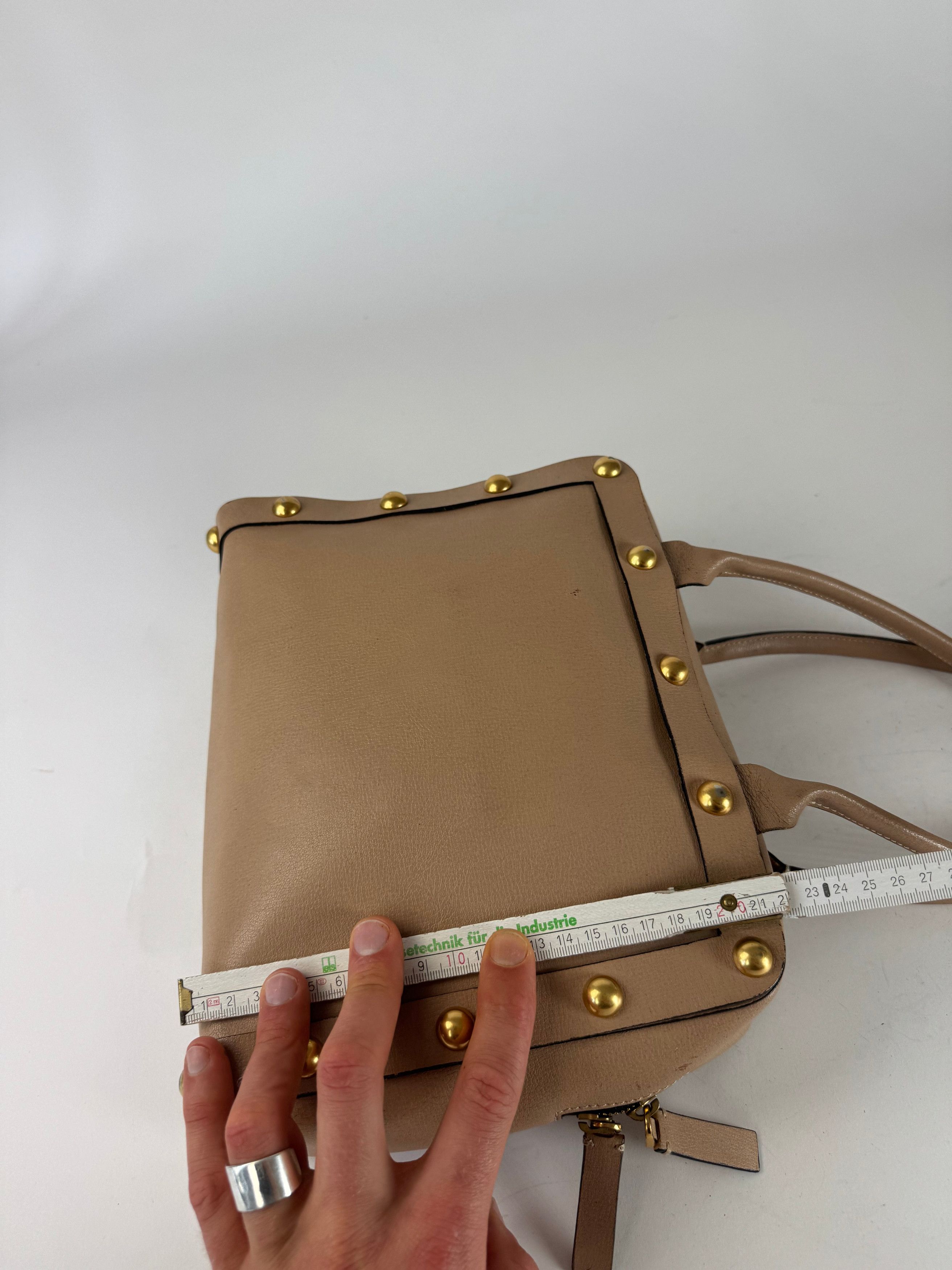 Marni Vintage Leather Bag Beige Size ONE SIZE - 5 Thumbnail