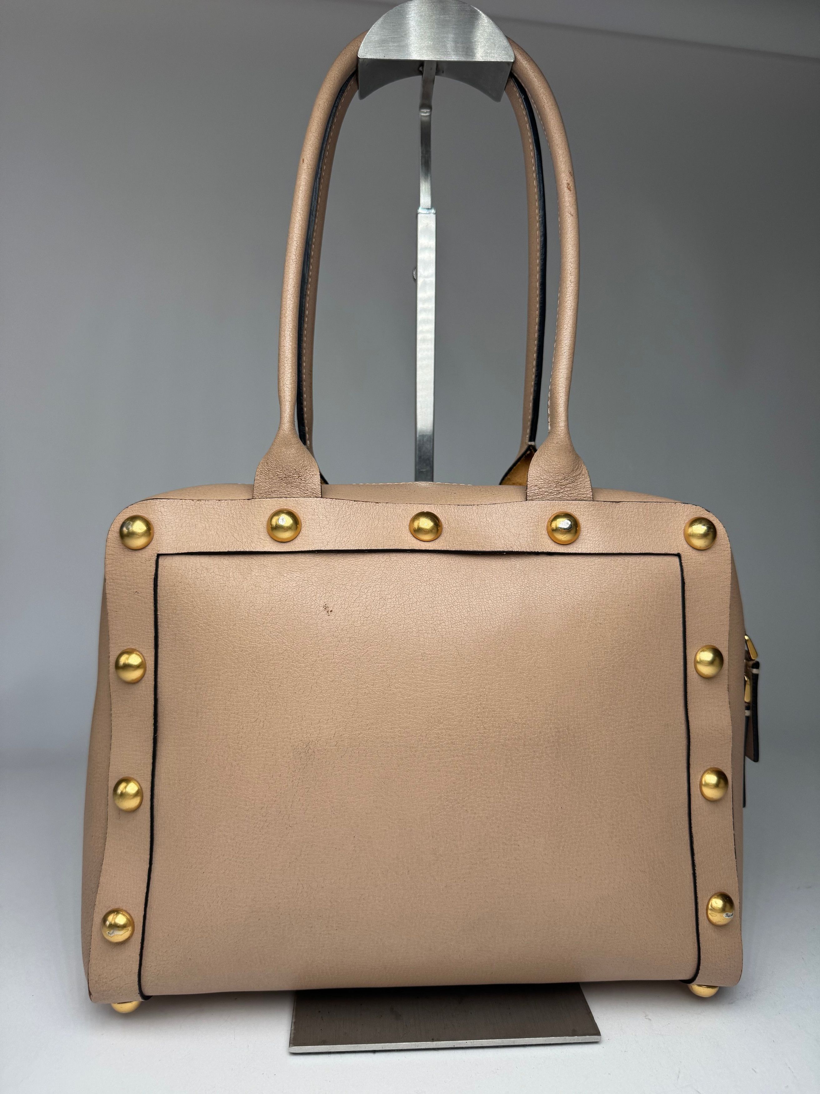 Marni Vintage Leather Bag Beige Size ONE SIZE - 13 Thumbnail