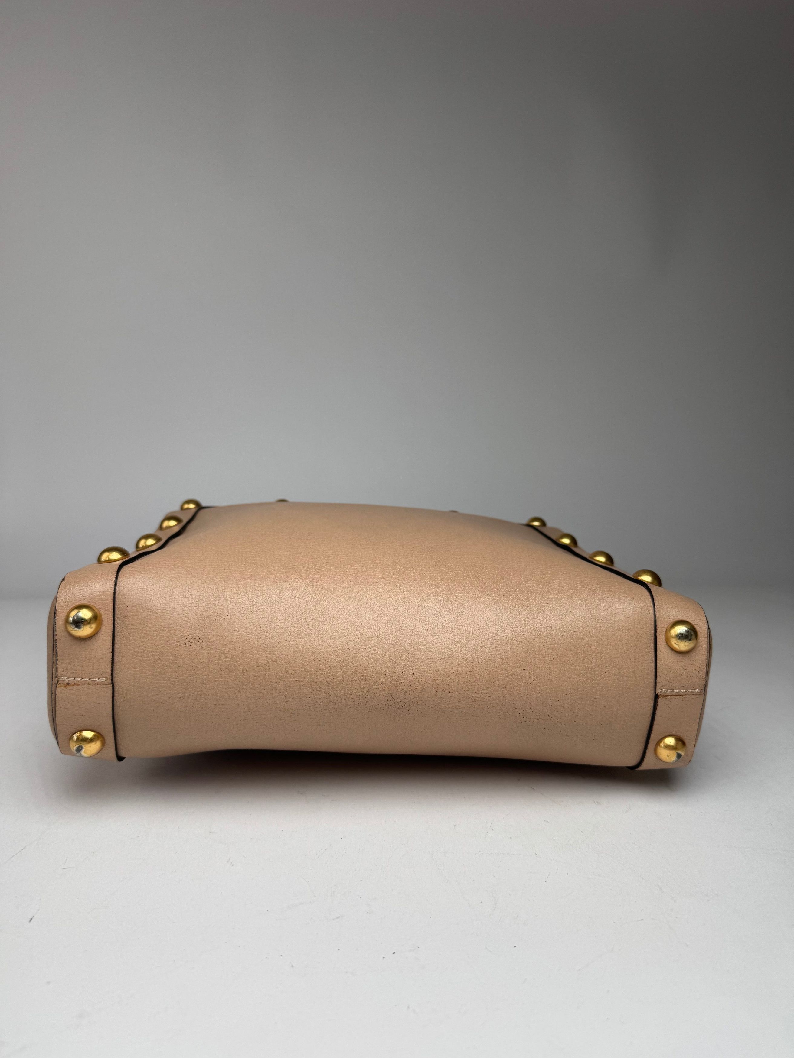 Marni Vintage Leather Bag Beige Size ONE SIZE - 7 Thumbnail