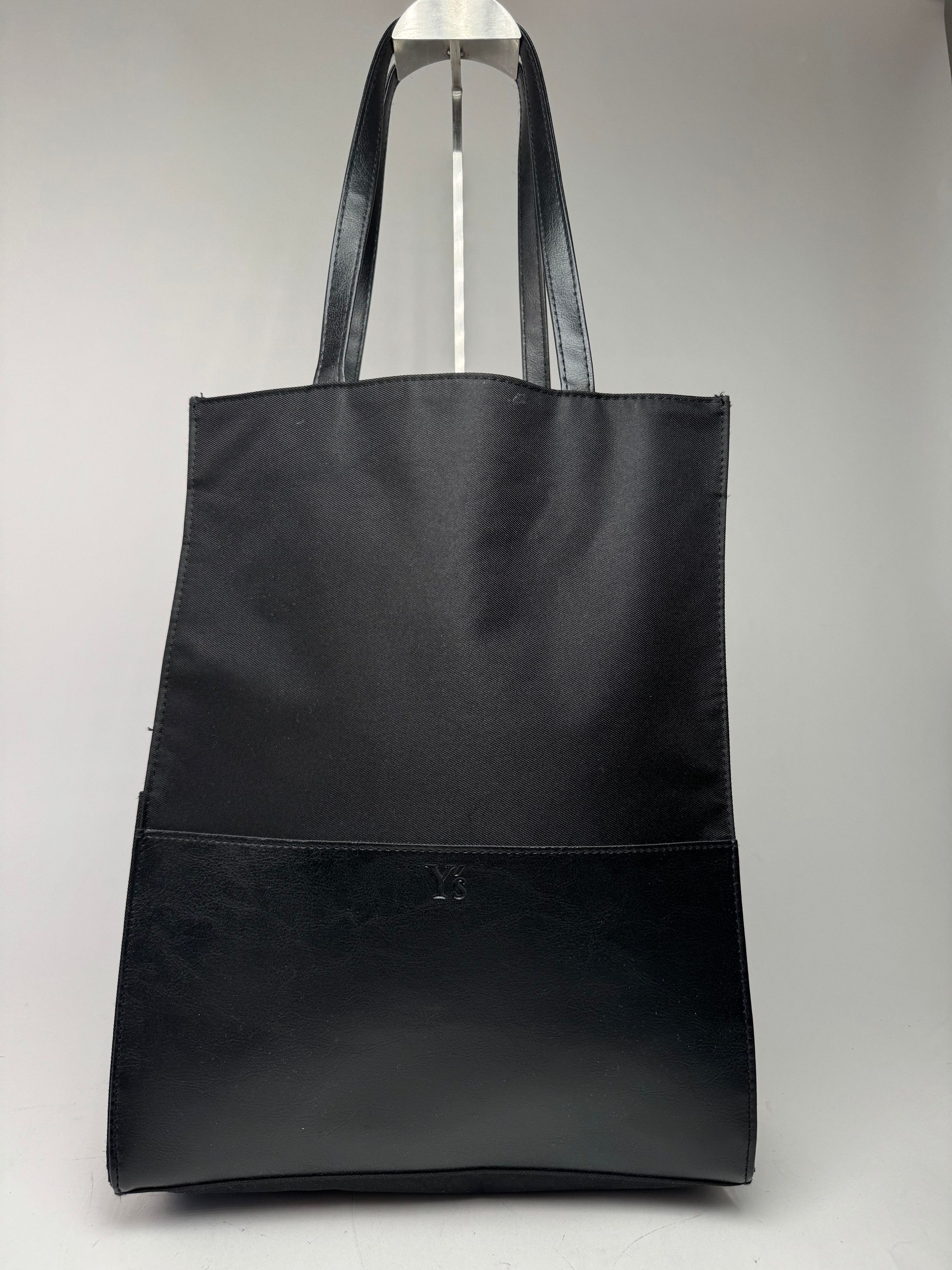 Yohji Yamamoto Vintage Shopper leather Bag black Size ONE SIZE - 6 Thumbnail