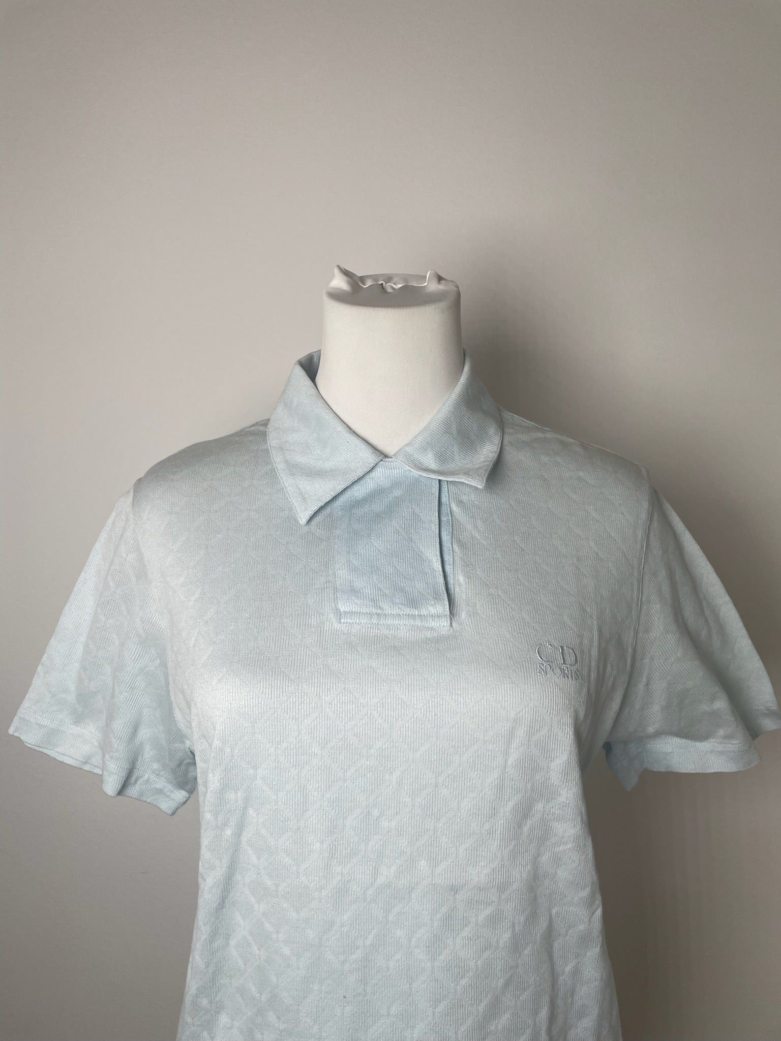 Dior Vintage Polo Shirt light blue M Size M / US 6-8 / IT 42-44 - 5 Thumbnail