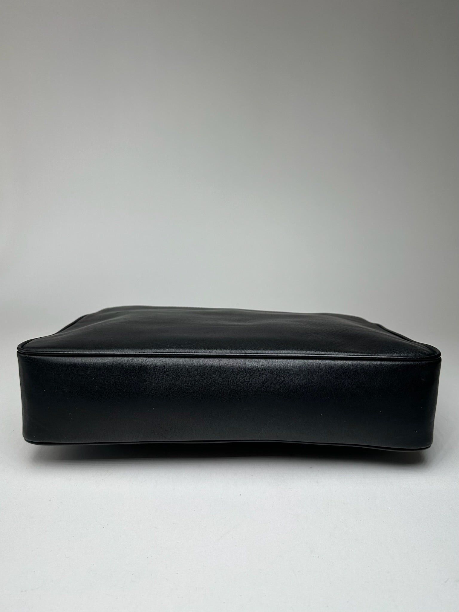 Issey Miyake Vintage Leather Briefcase black Size ONE SIZE - 6 Thumbnail