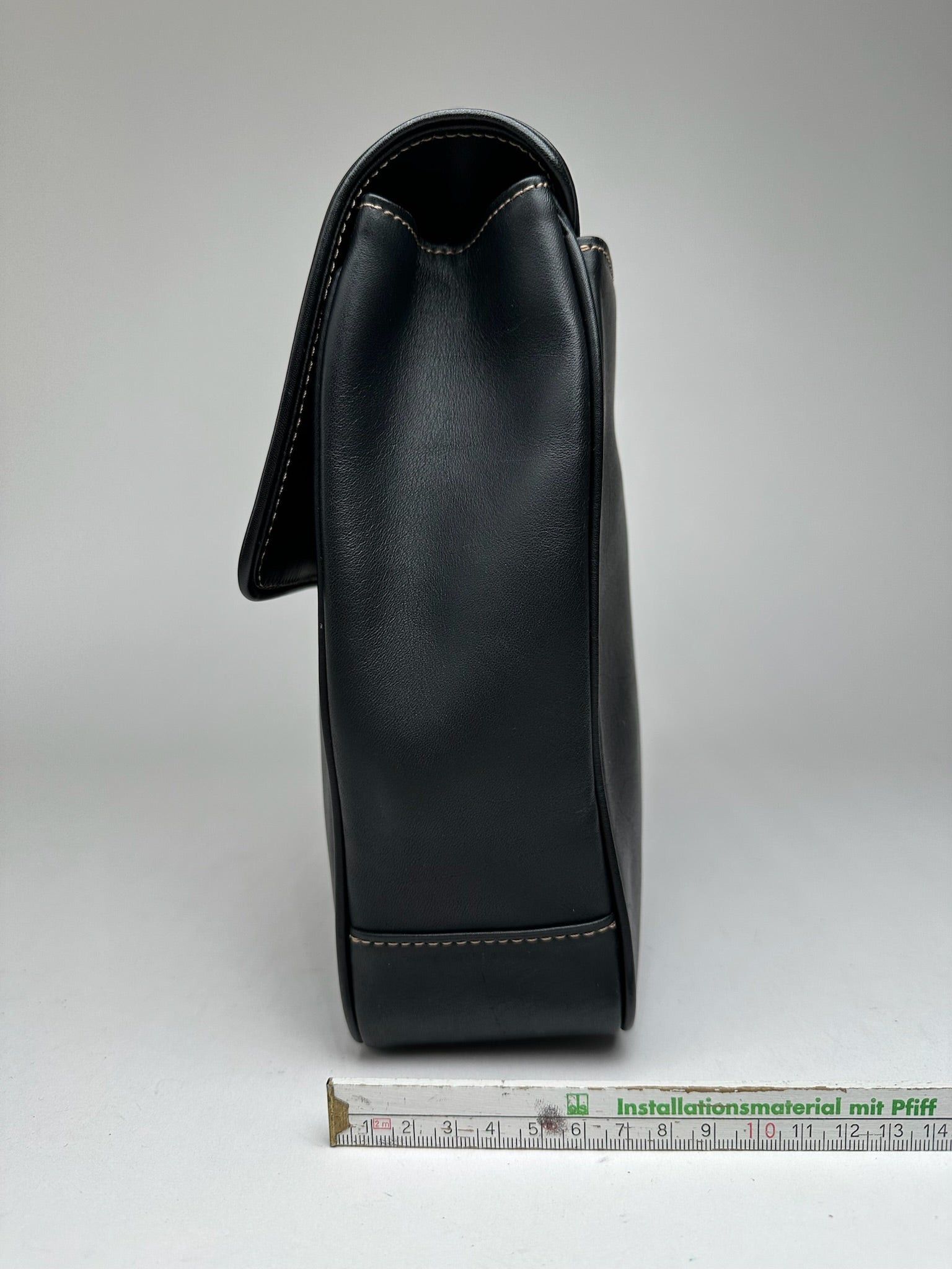 Issey Miyake Vintage Leather Briefcase black Size ONE SIZE - 8 Thumbnail