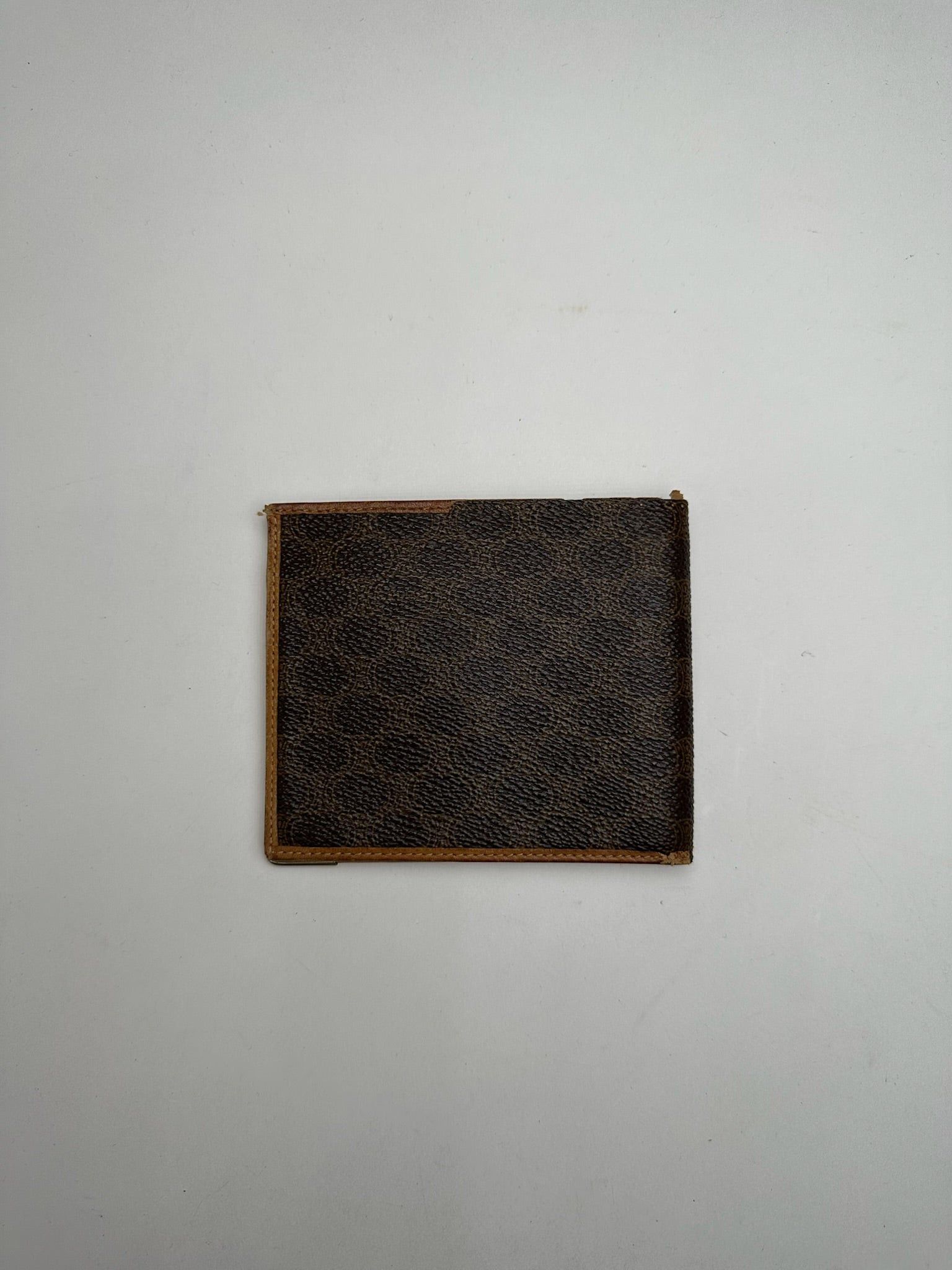 Celine Vintage Monogram leather Card Holder / Flapable Wallet Size ONE SIZE - 8 Thumbnail
