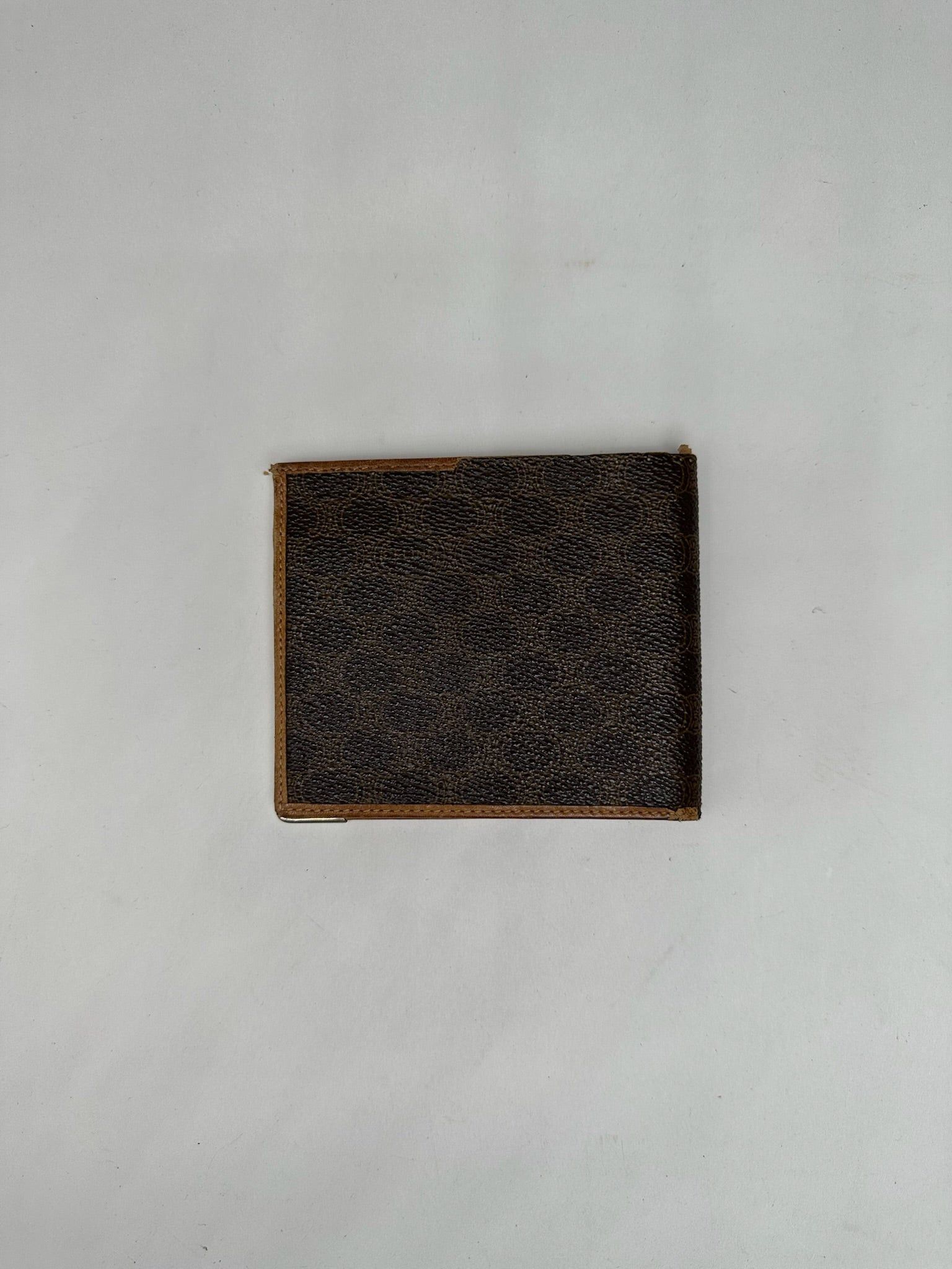 Celine Vintage Monogram leather Card Holder / Flapable Wallet Size ONE SIZE - 7 Thumbnail