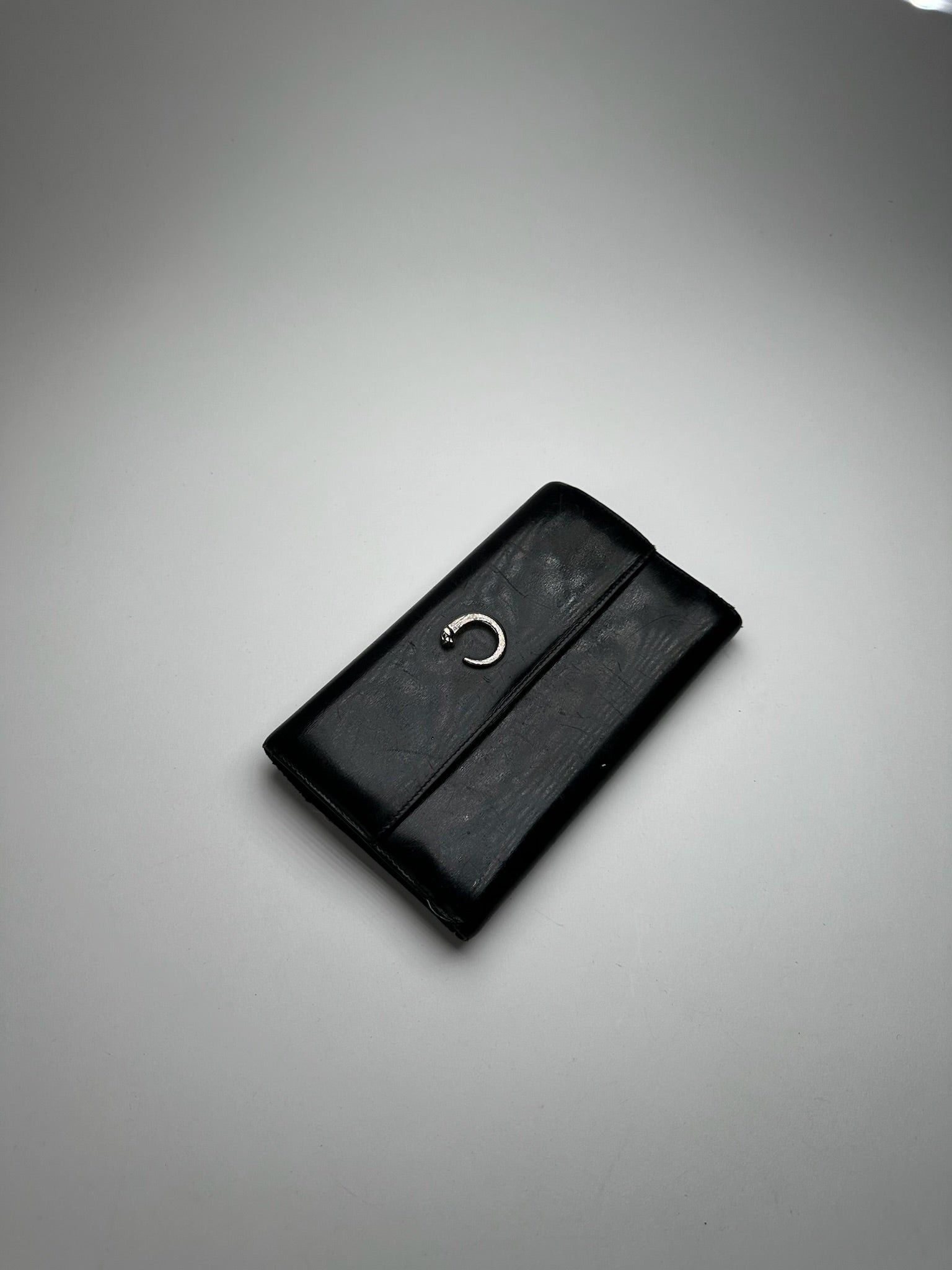 Cartier Vintage Panthere Leather Wallet Black Size ONE SIZE - 5 Thumbnail
