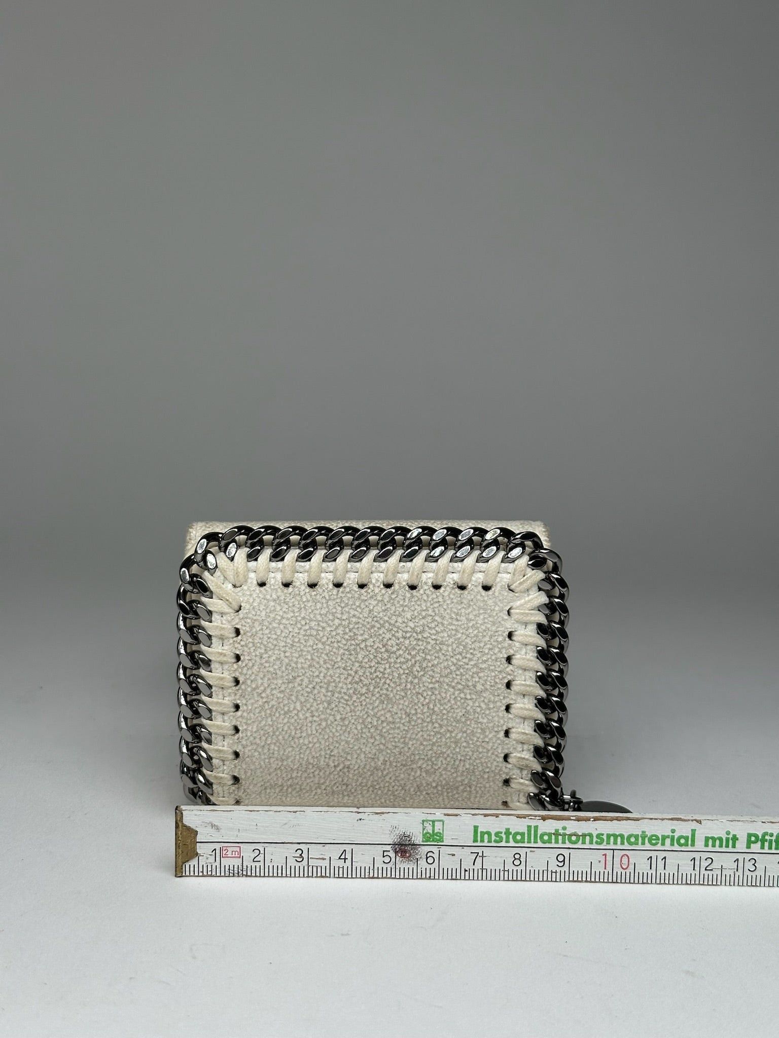 Stella McCartney Stella Mc Cartney Vegan Leather Falabella Wallet White Size ONE SIZE - 8 Thumbnail