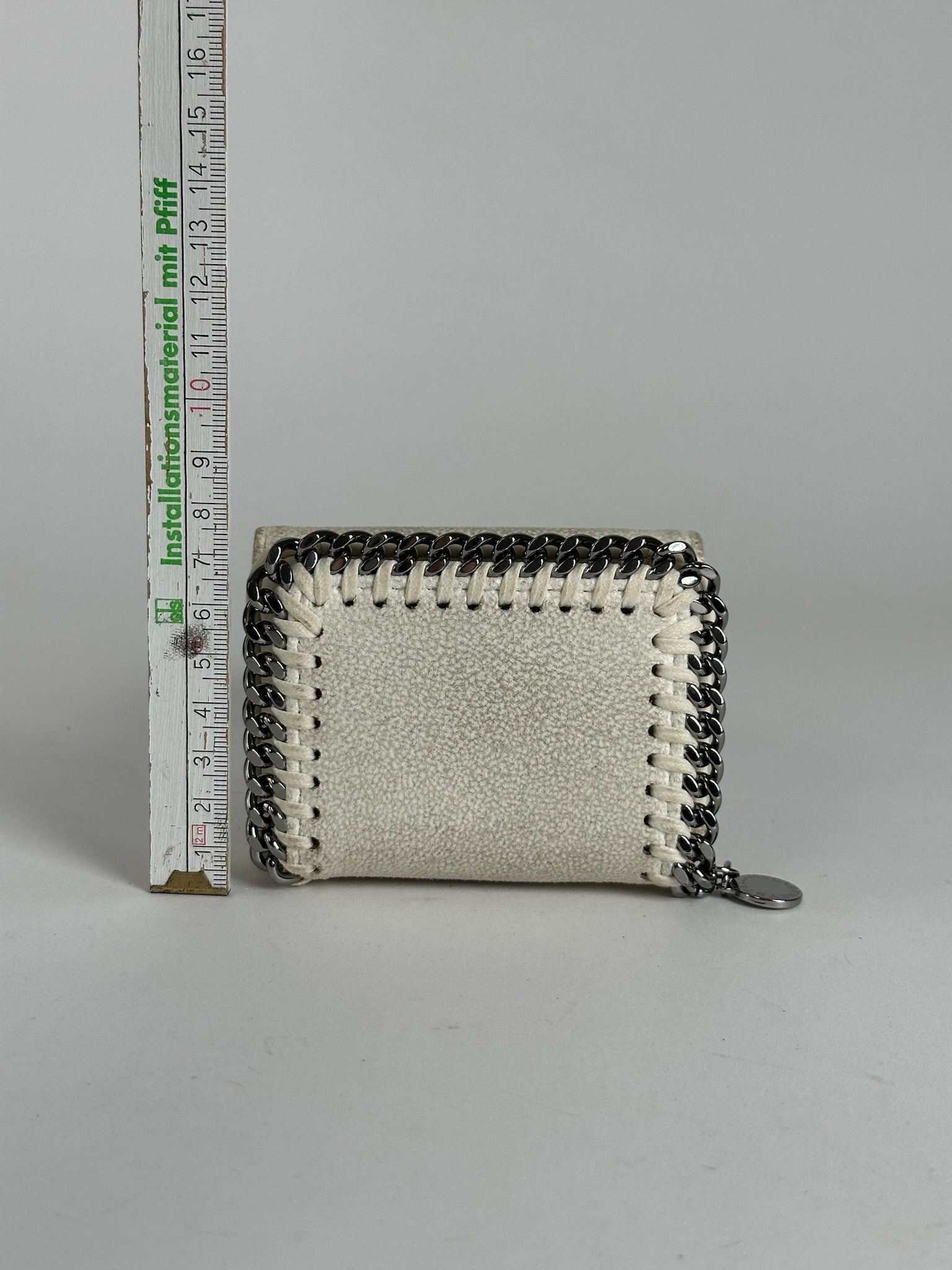 Stella McCartney Stella Mc Cartney Vegan Leather Falabella Wallet White Size ONE SIZE - 7 Thumbnail