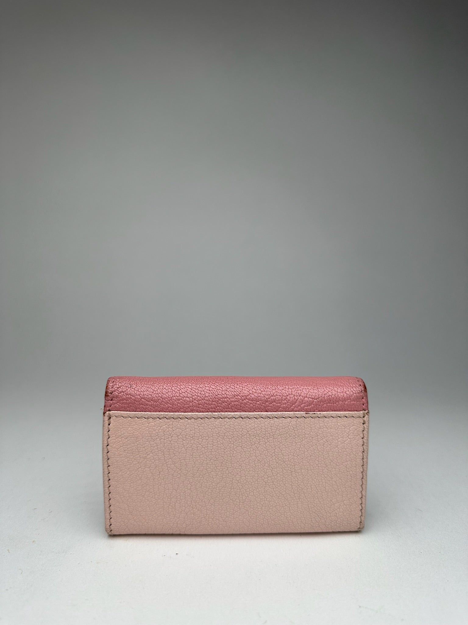 Miu Miu Vintage Leather Key Holder Pink Size ONE SIZE - 2 Thumbnail