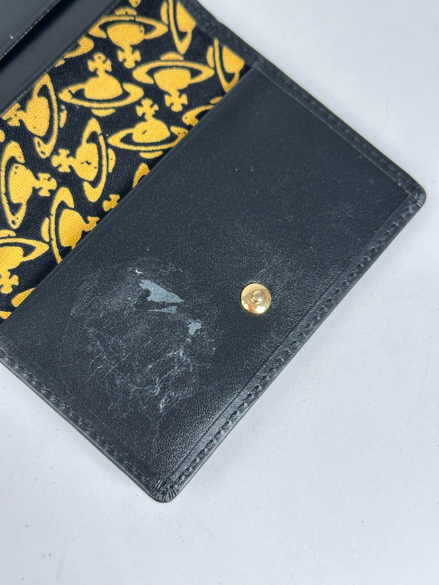 Vivienne Westwood Vintage Leather Card Holder Black Size ONE SIZE - 3 Thumbnail