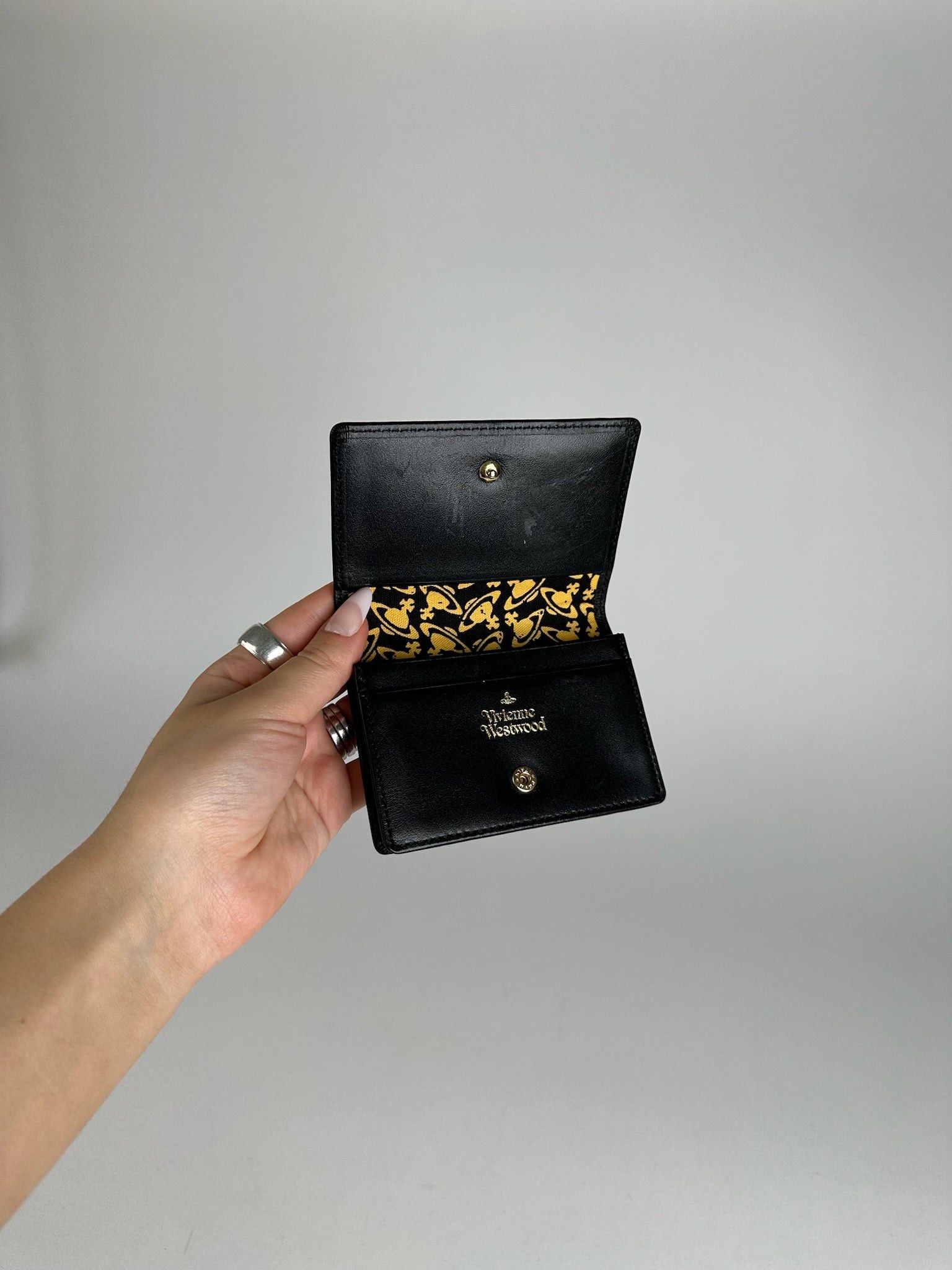 Vivienne Westwood Vintage Leather Card Holder Black Size ONE SIZE - 5 Thumbnail