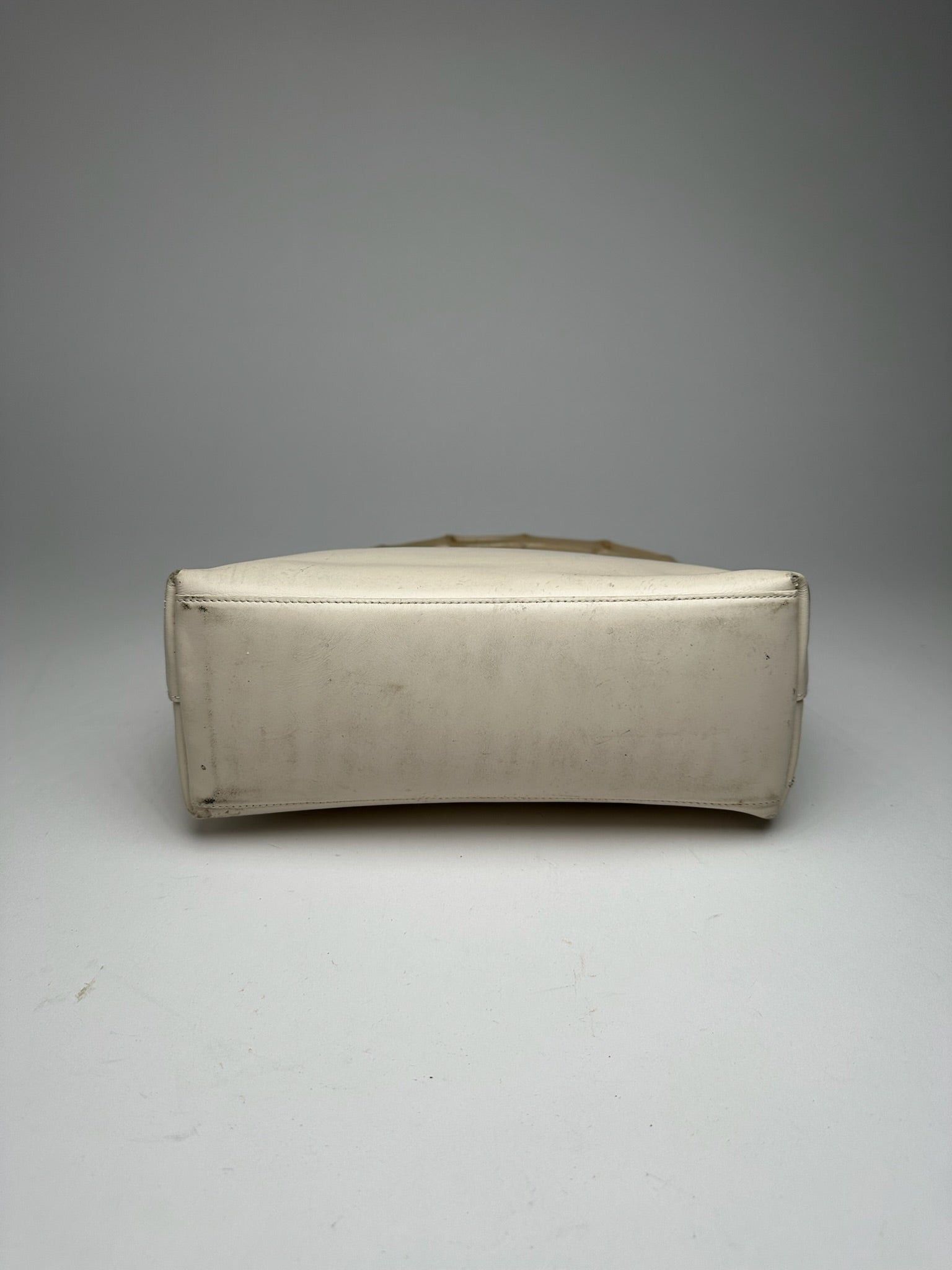 Gucci Vintage bamboo leather bag white Size ONE SIZE - 14 Thumbnail