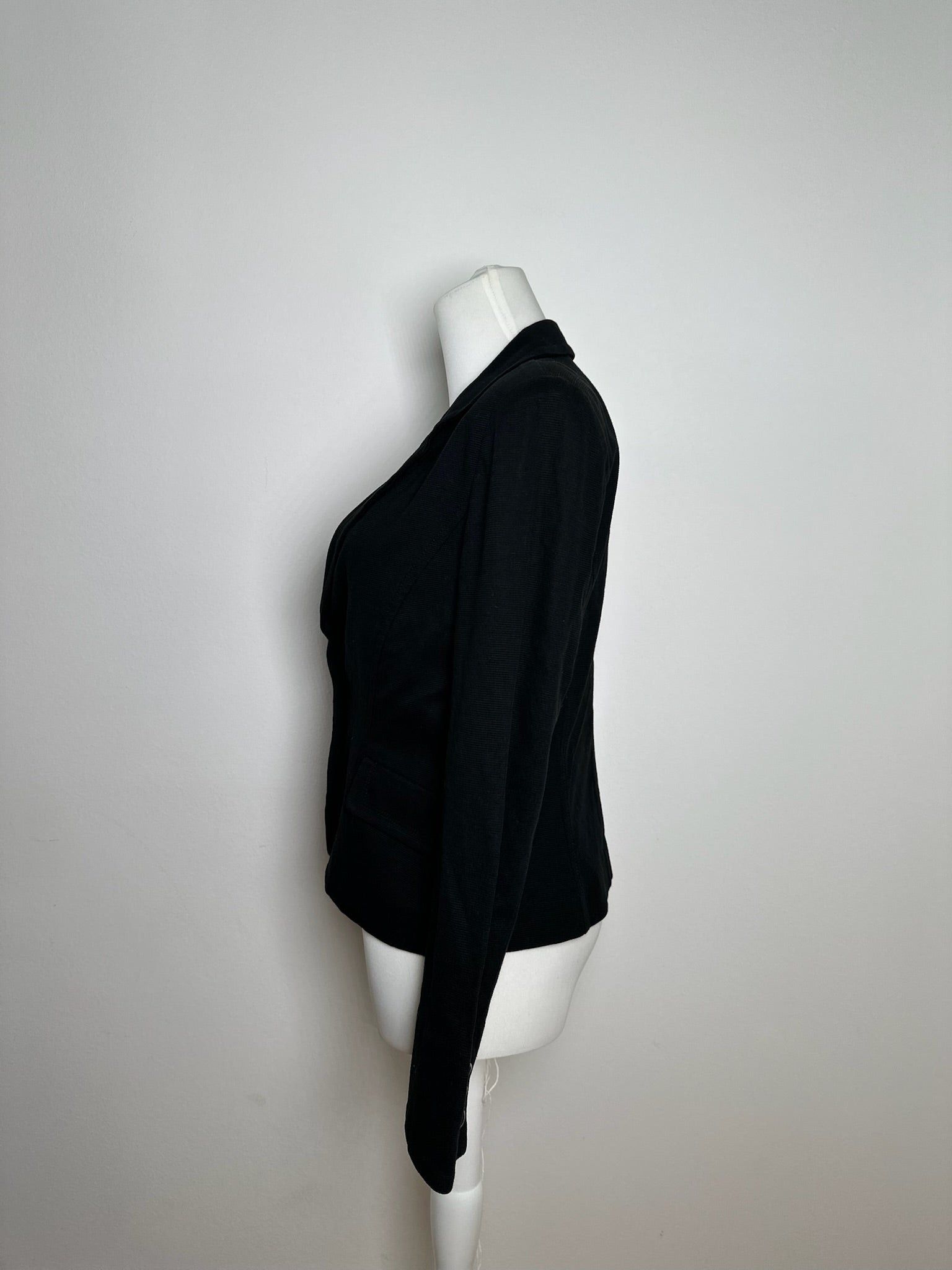 Courreges Vintage Blazer Black Size S / US 4 / IT 40 - 2 Thumbnail