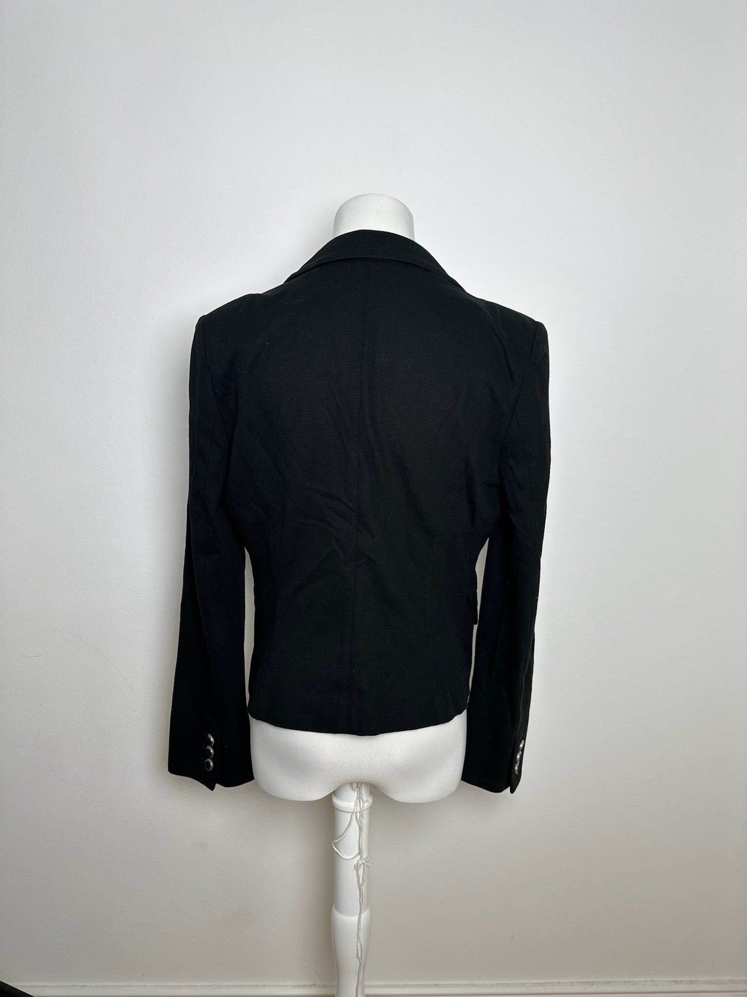 Courreges Vintage Blazer Black Size S / US 4 / IT 40 - 3 Thumbnail