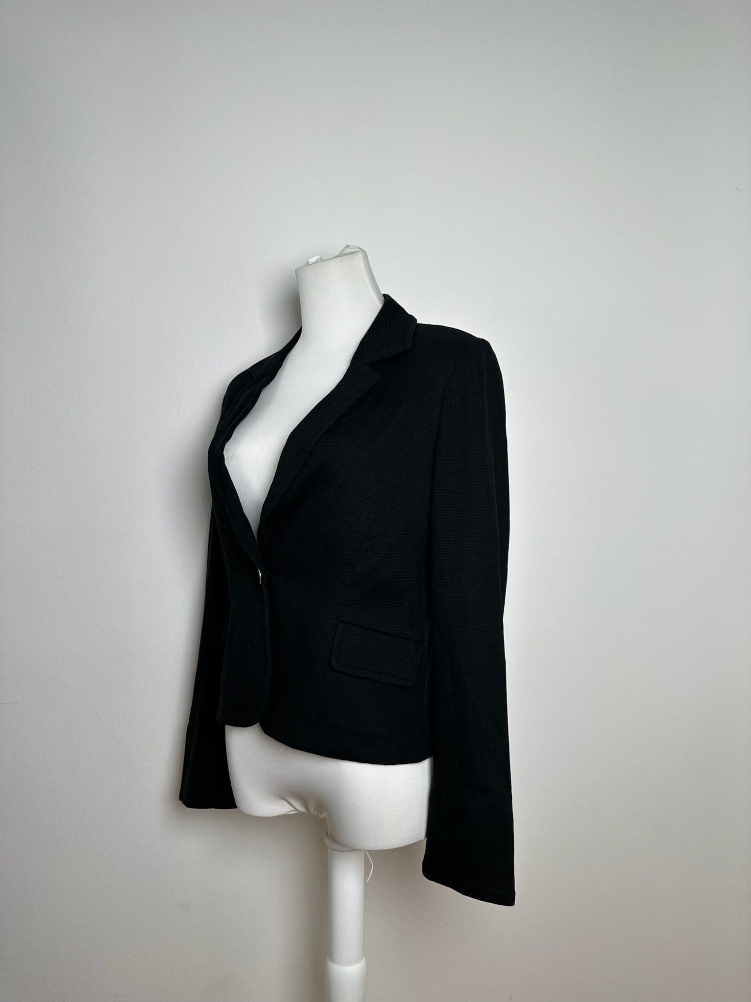 Courreges Vintage Blazer Black Size S / US 4 / IT 40 - 9 Thumbnail