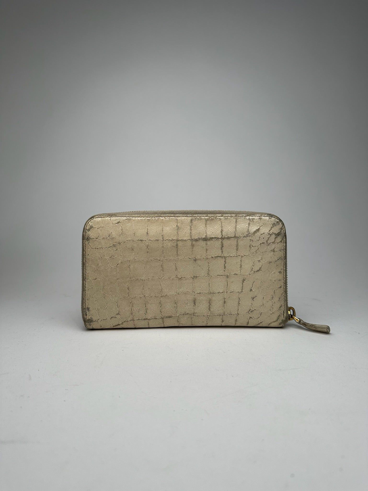 Miu Miu Vintage leather wallet white Size ONE SIZE - 7 Thumbnail