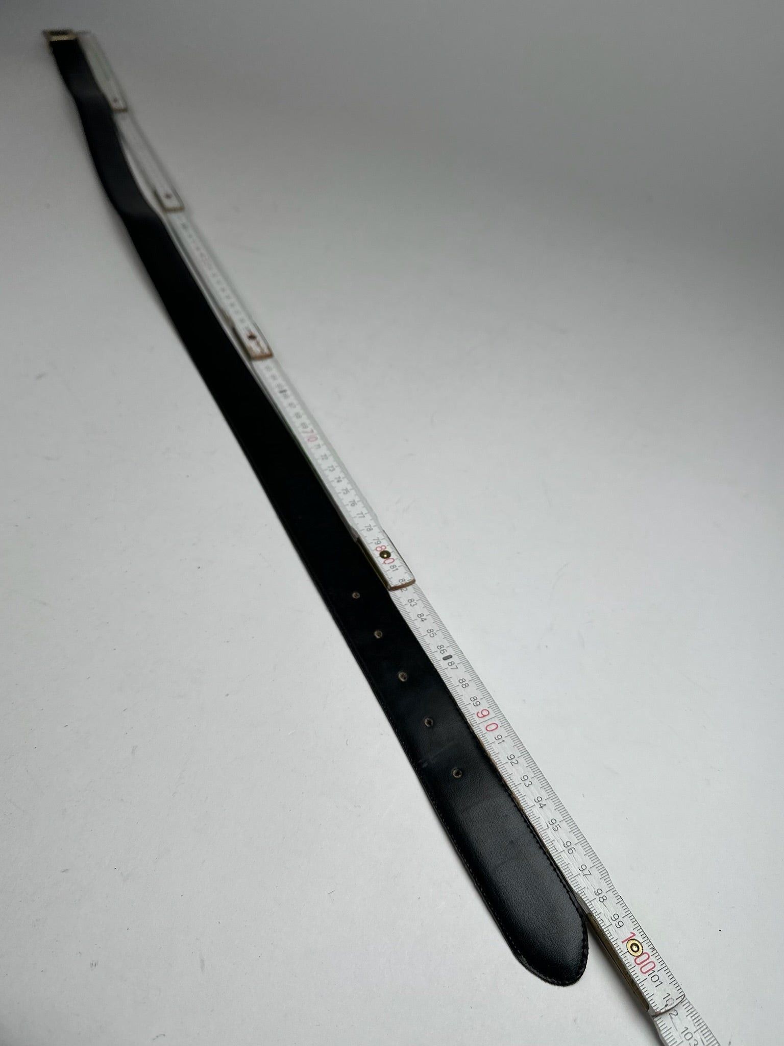 Dior Vintage Leather belt black Size ONE SIZE - 2 Thumbnail