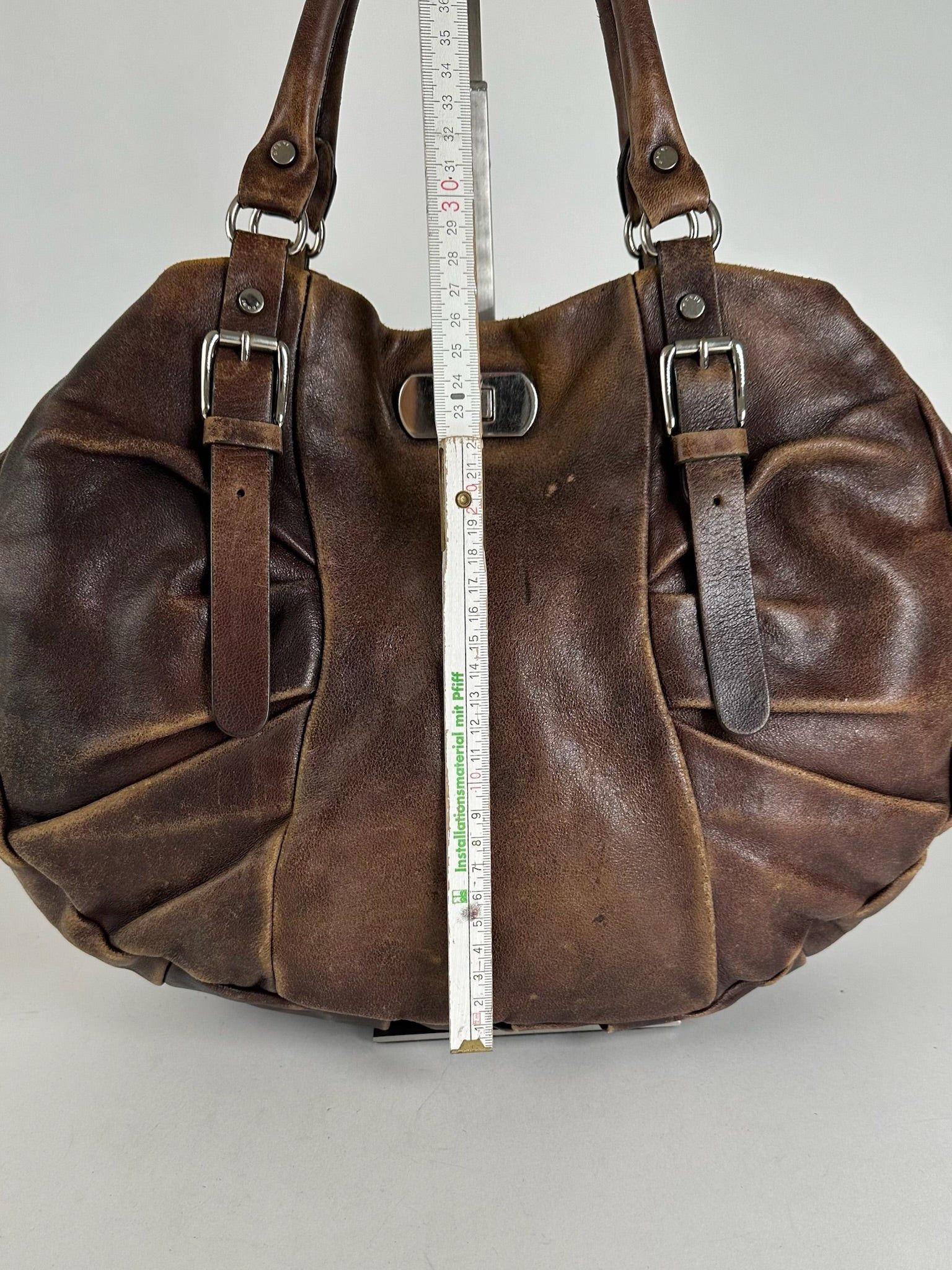 Marni Vintage Leather Shopper bag brown Size ONE SIZE - 12 Thumbnail