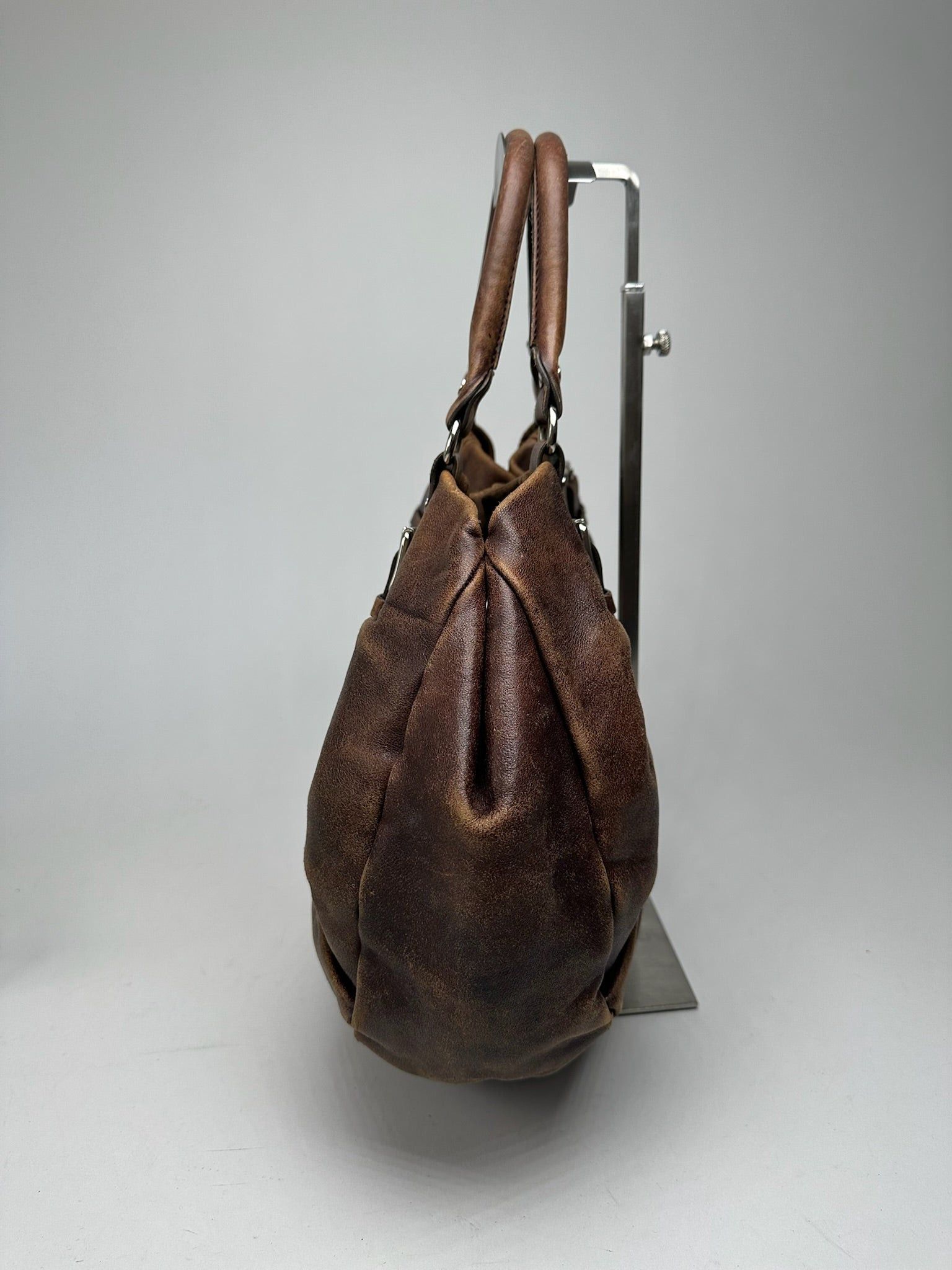 Marni Vintage Leather Shopper bag brown Size ONE SIZE - 14 Thumbnail
