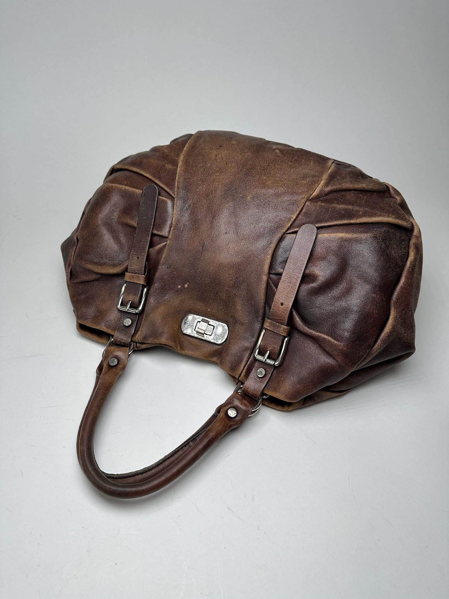 Marni Vintage Leather Shopper bag brown Size ONE SIZE - 13 Thumbnail
