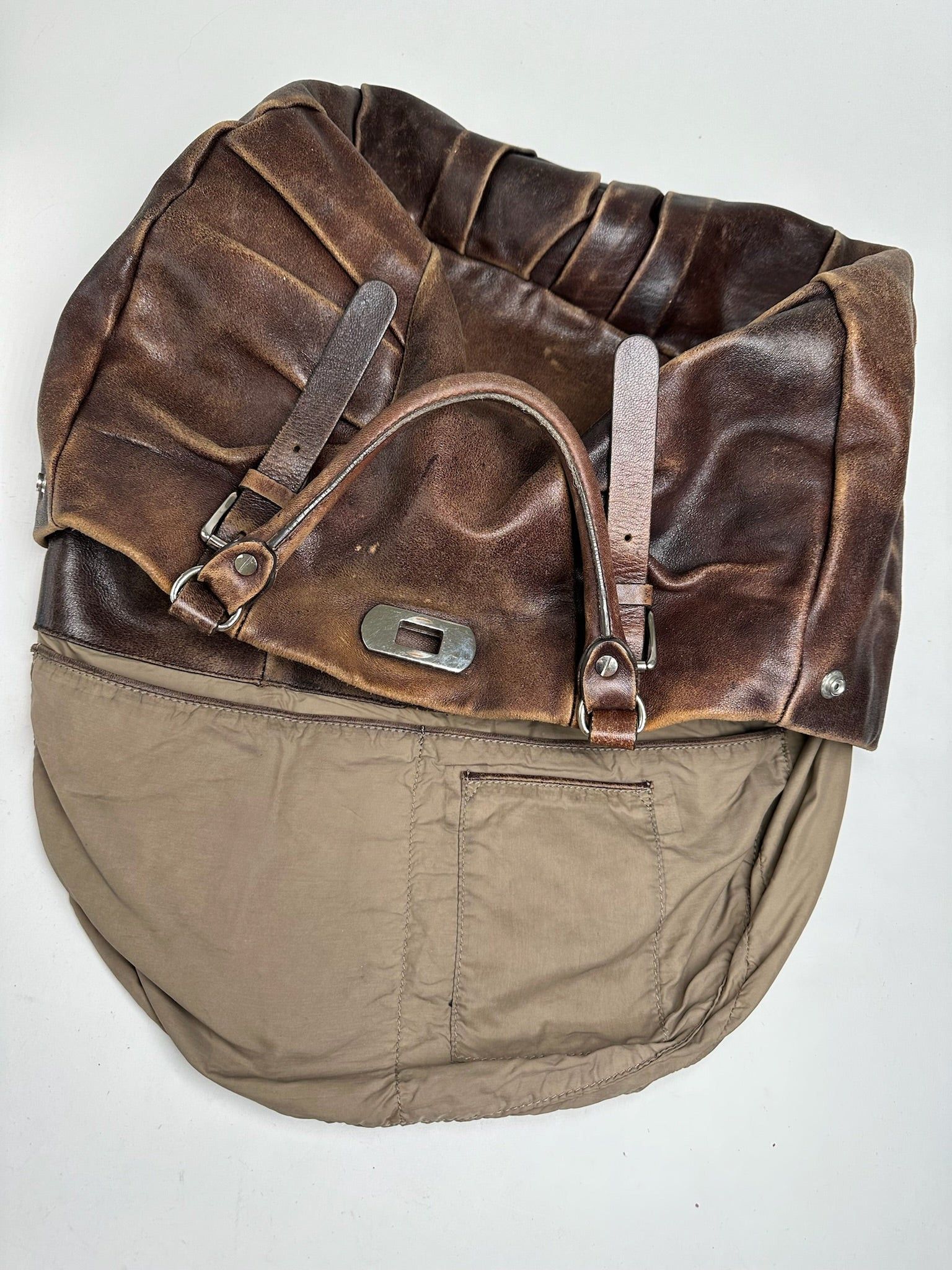 Marni Vintage Leather Shopper bag brown Size ONE SIZE - 5 Thumbnail