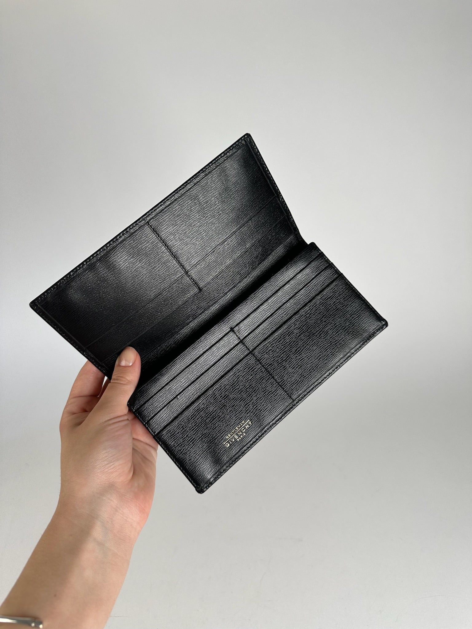 Givenchy Vintage Leather ID Holder black Size ONE SIZE - 5 Thumbnail