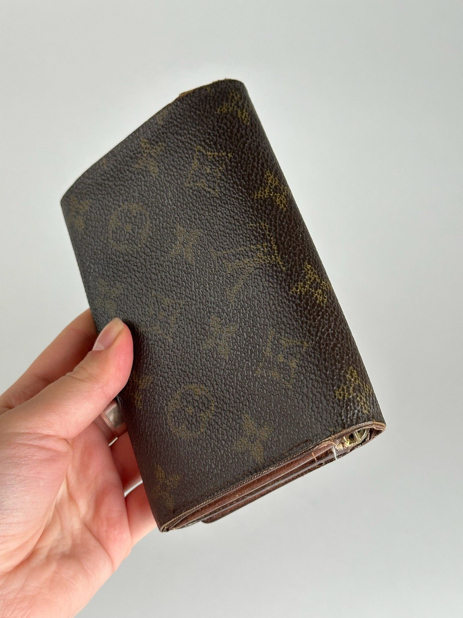 Louis Vuitton Vintage Leather monogram Wallet brown Size ONE SIZE - 7 Thumbnail