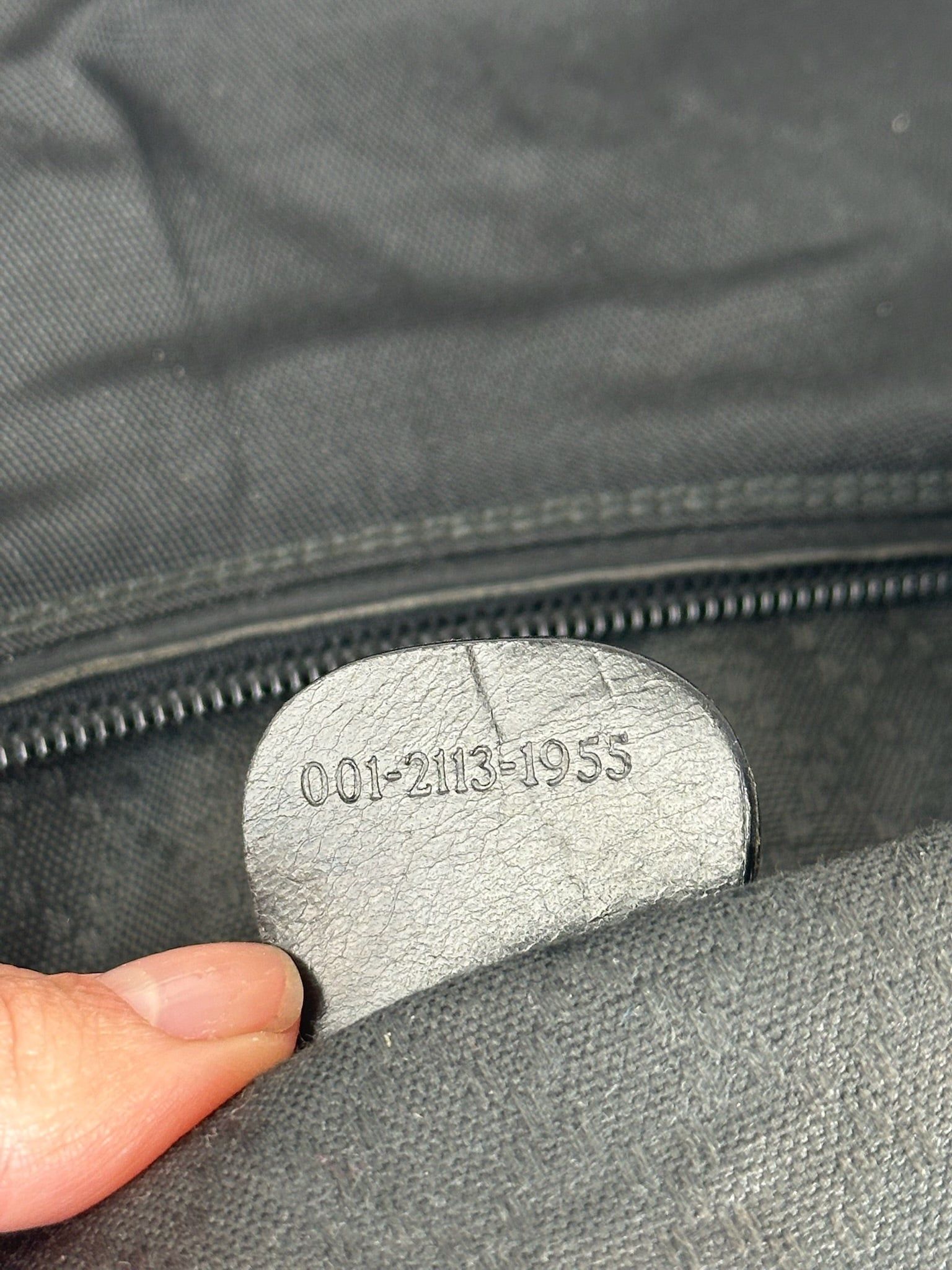 Gucci Vintage cotton bag black Size ONE SIZE - 3 Thumbnail