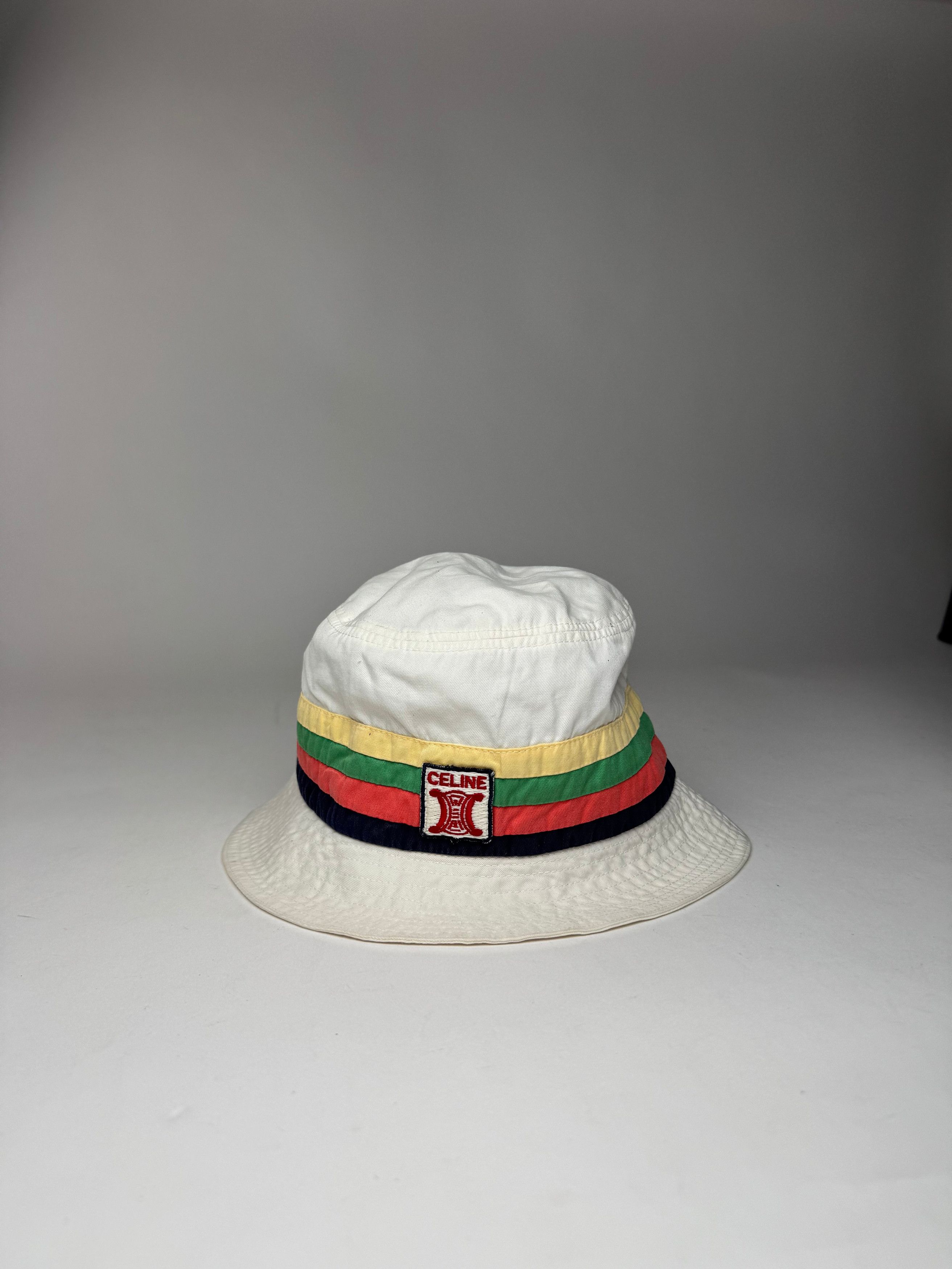 Celine Vintage Paris Cotton Bucket Hat S Size ONE SIZE - 11 Thumbnail