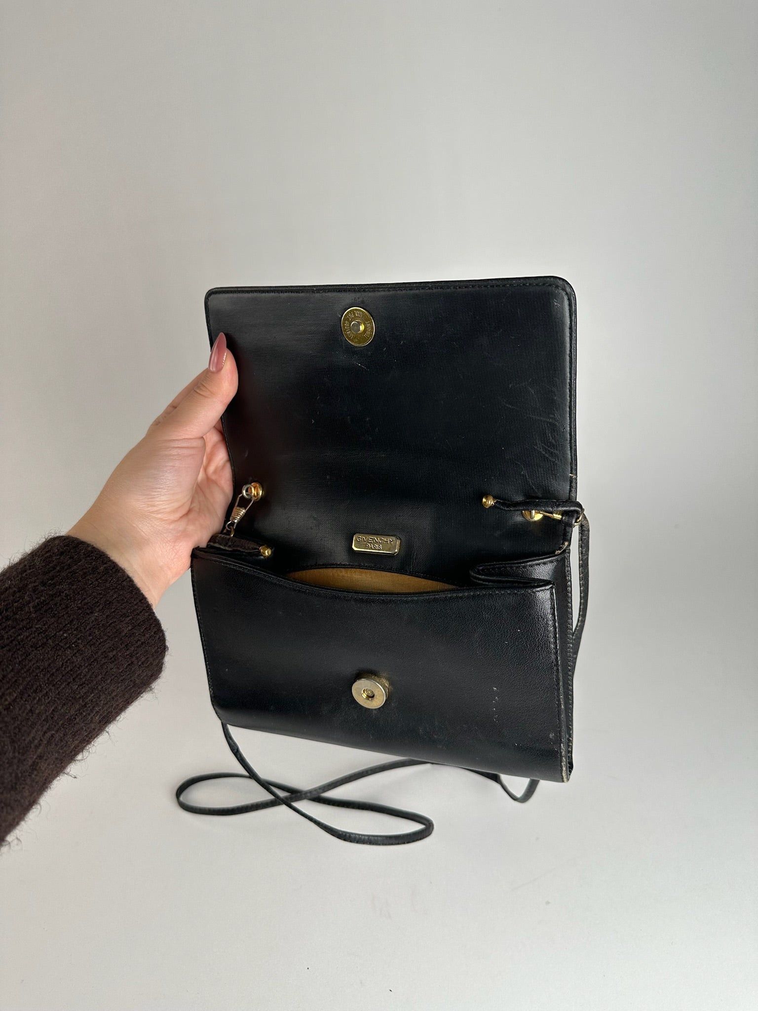 Givenchy Vintage 4G leather bag black Size ONE SIZE - 9 Thumbnail