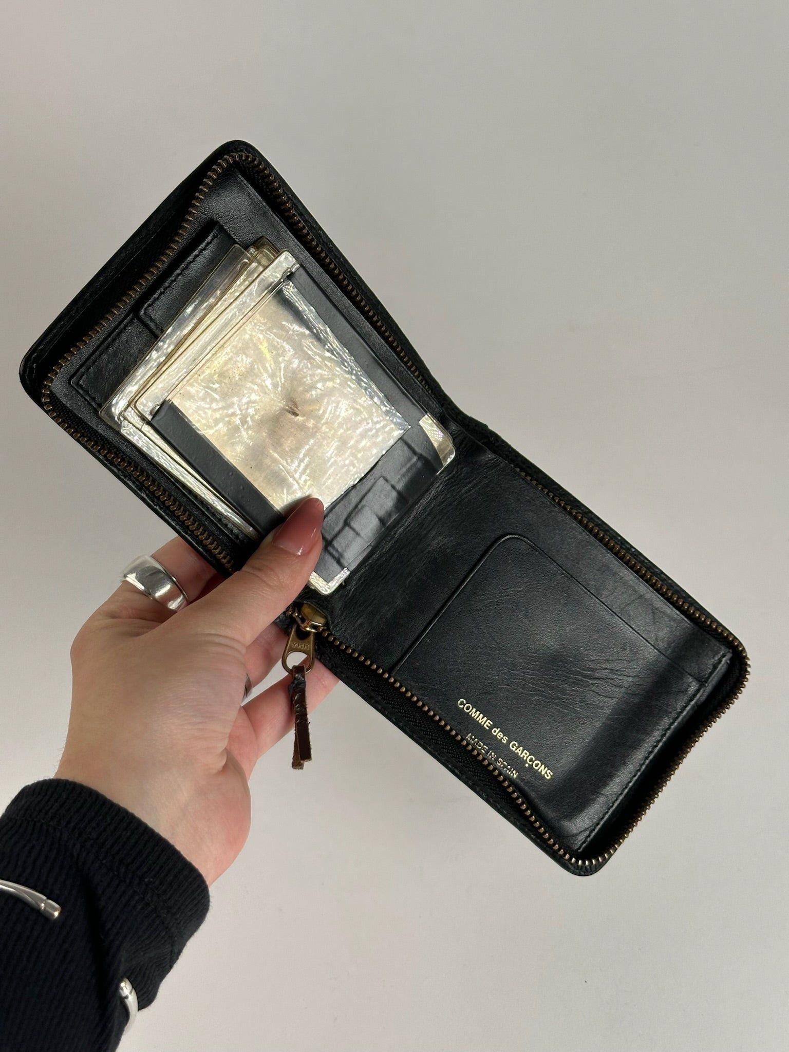 Comme des Garcons Vintage Comme des Garçons wallet black Size ONE SIZE - 4 Thumbnail