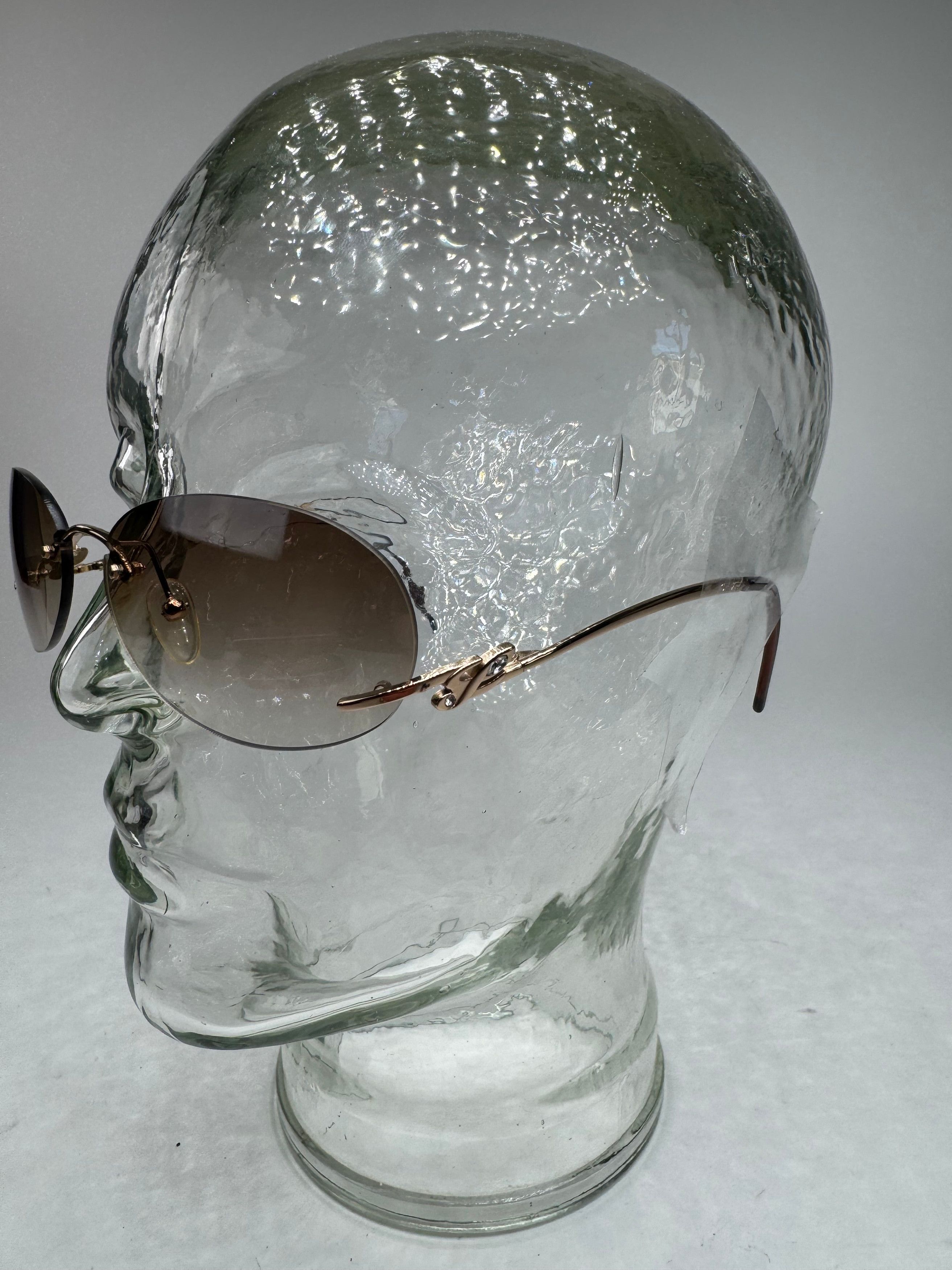 Loewe Vintage Madrid Frameless sunglasses Size ONE SIZE - 6 Thumbnail