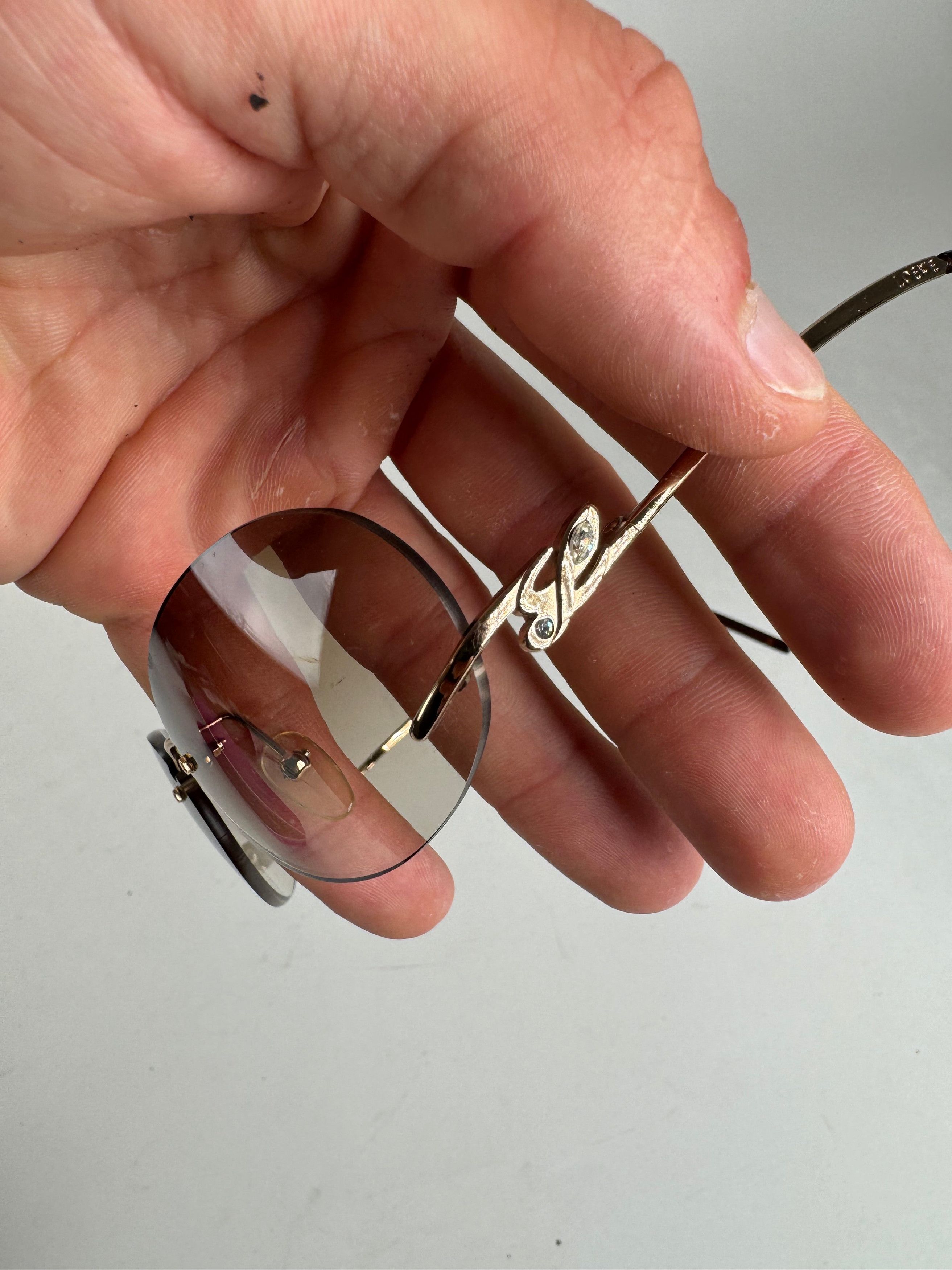 Loewe Vintage Madrid Frameless sunglasses Size ONE SIZE - 7 Thumbnail
