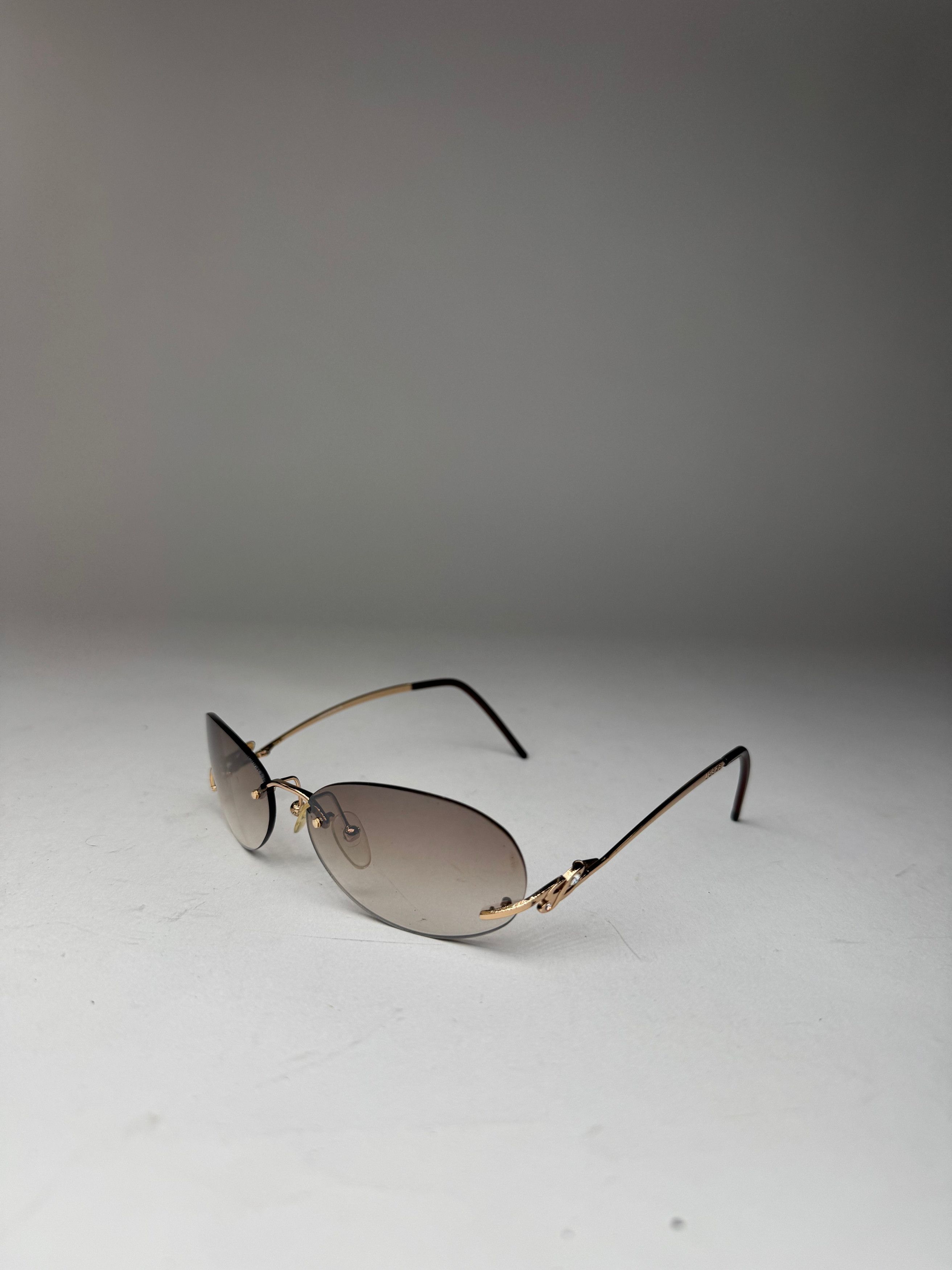 Loewe Vintage Madrid Frameless sunglasses Size ONE SIZE - 2 Thumbnail
