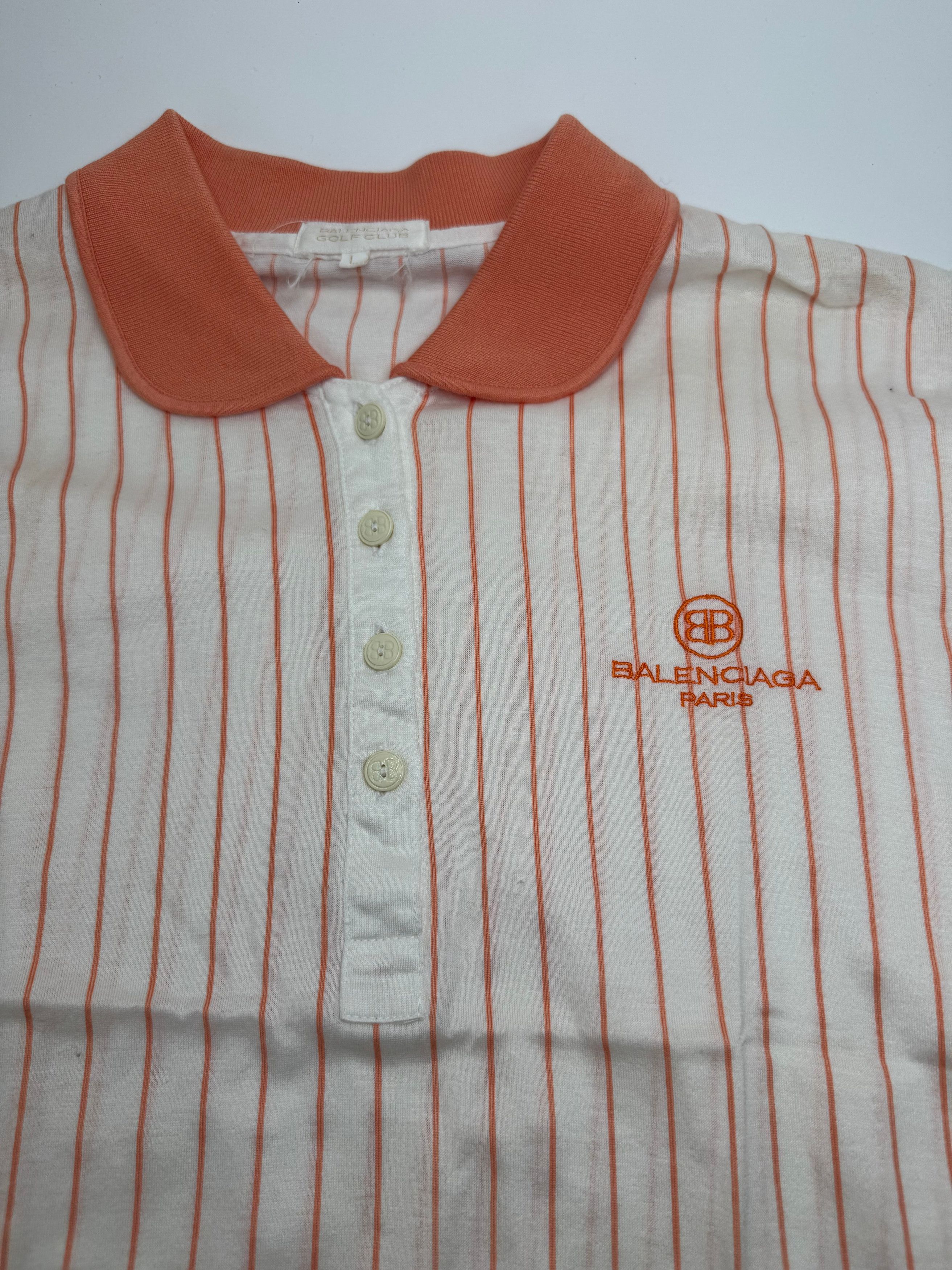 Balenciaga Vintage Twin Set Orange white L Size L / US 10 / IT 46 - 5 Thumbnail