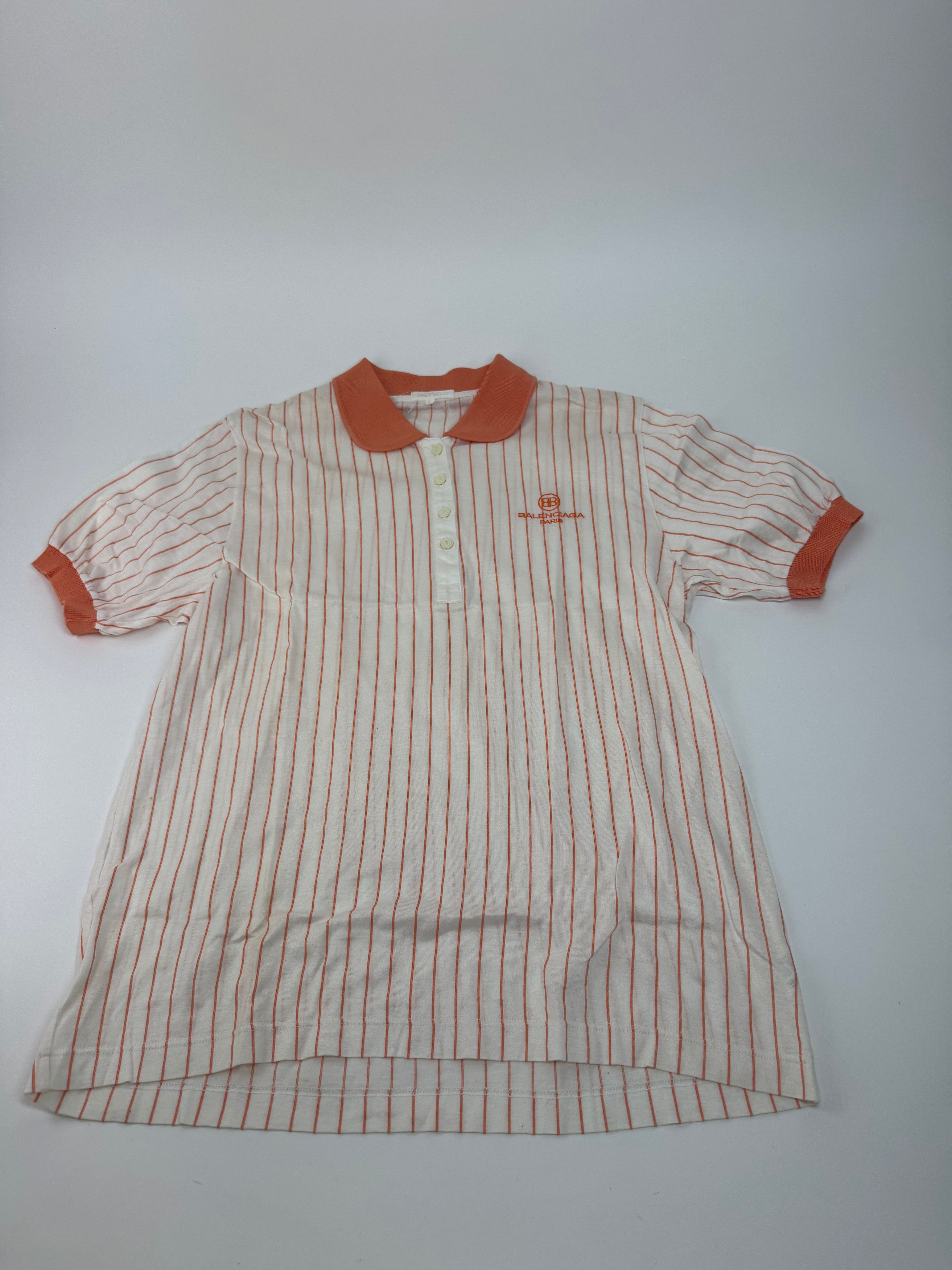 Balenciaga Vintage Twin Set Orange white L Size L / US 10 / IT 46 - 15 Thumbnail