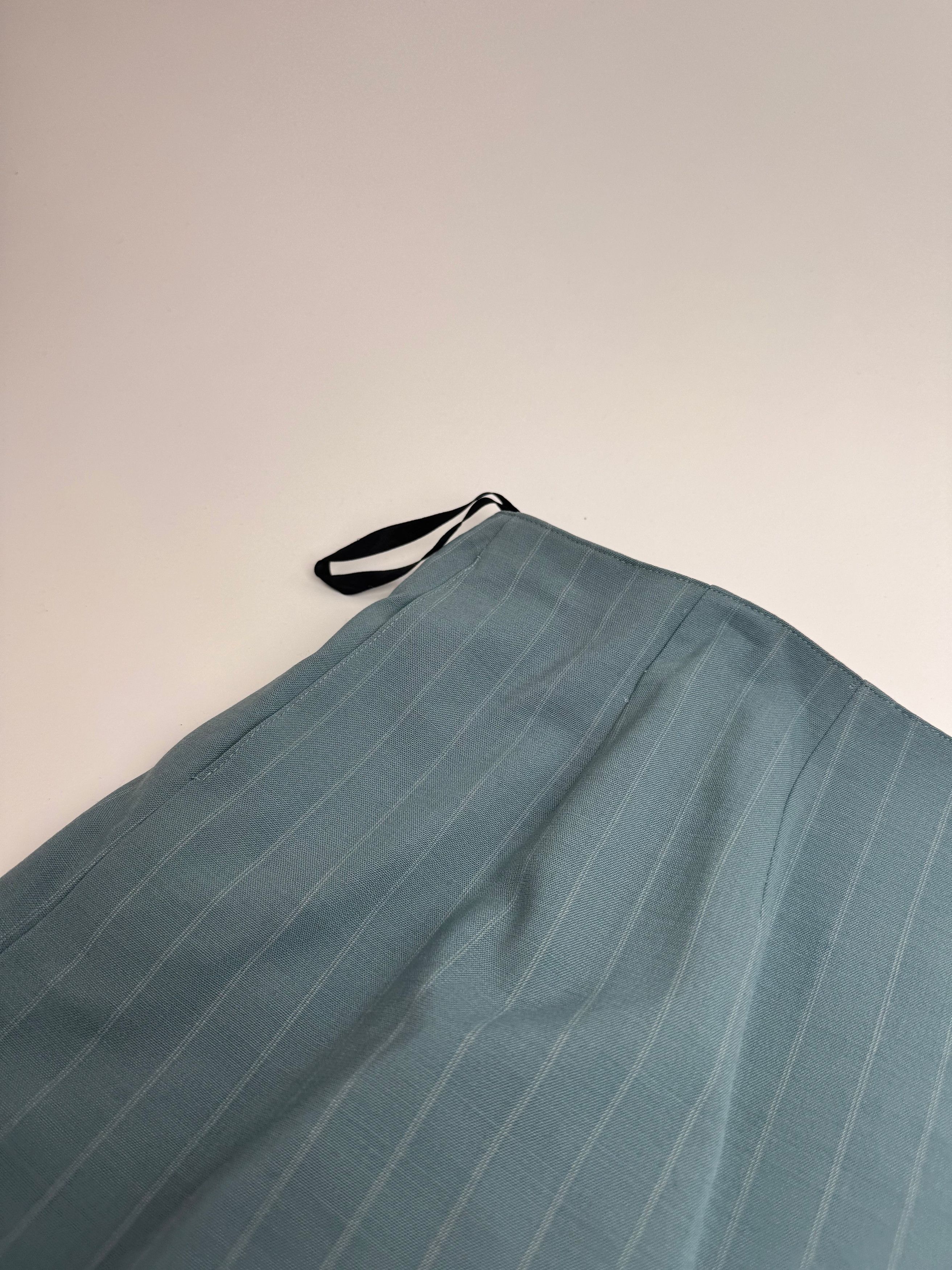 Other Vintage Givenchy Skirt CL turquoise Size 36" / US 14 / IT 50 - 5 Thumbnail