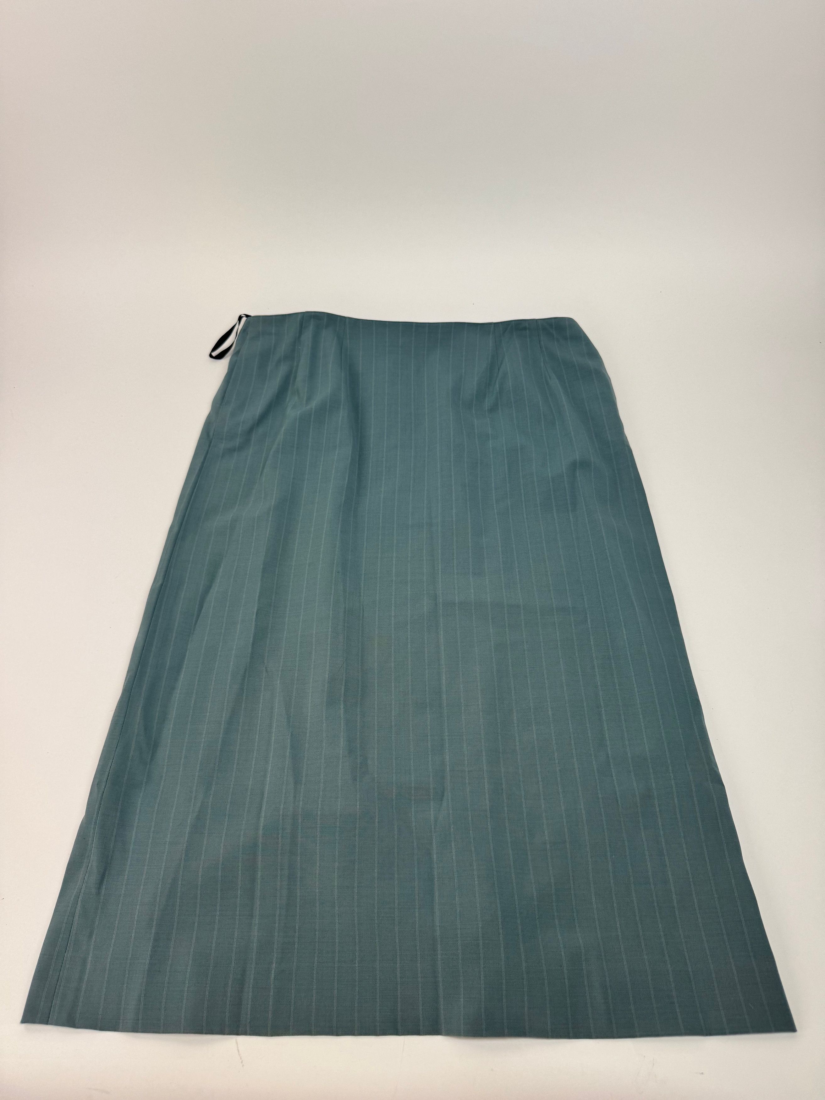 Other Vintage Givenchy Skirt CL turquoise Size 36" / US 14 / IT 50 - 2 Thumbnail