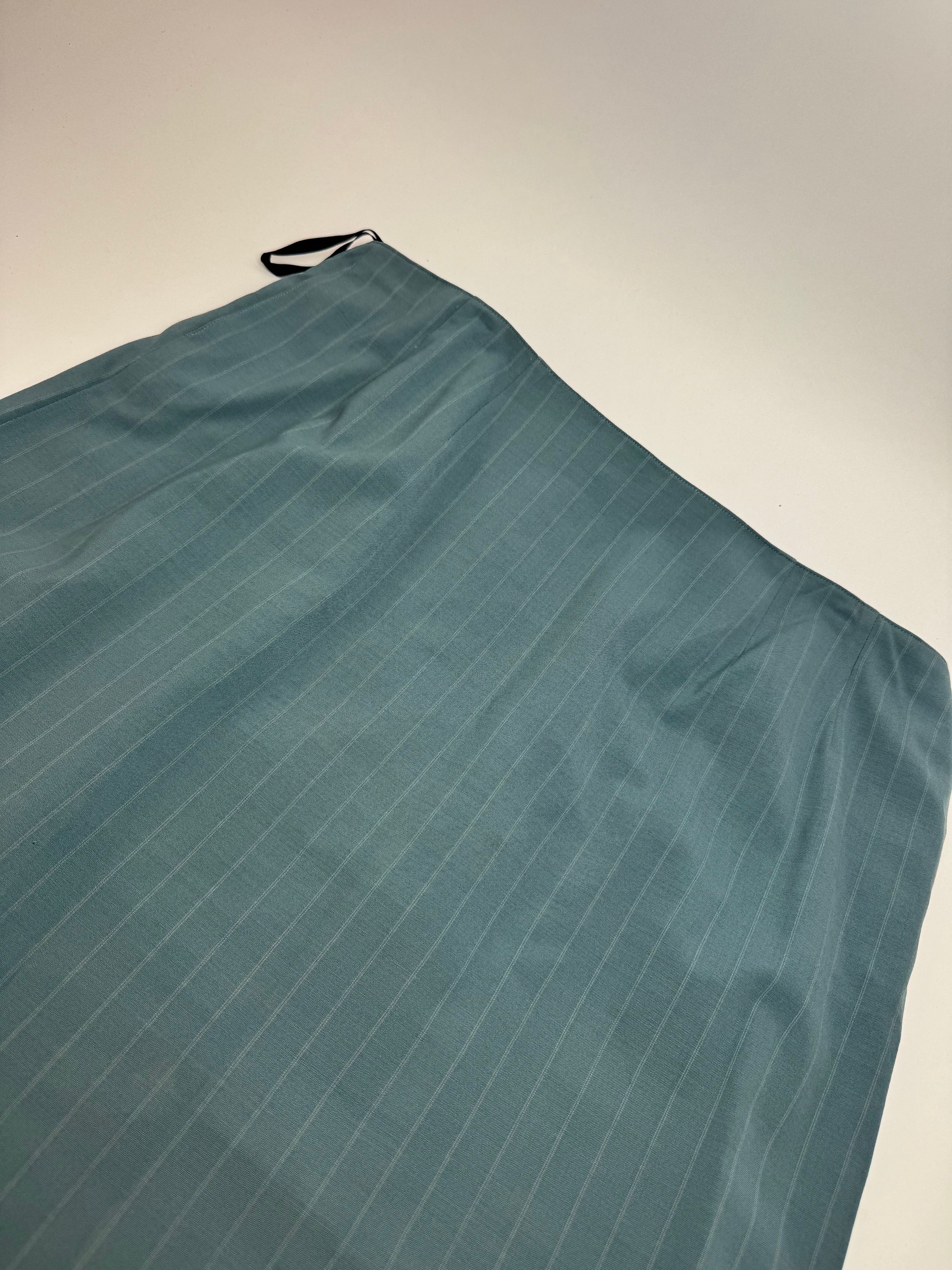 Other Vintage Givenchy Skirt CL turquoise Size 36" / US 14 / IT 50 - 3 Thumbnail