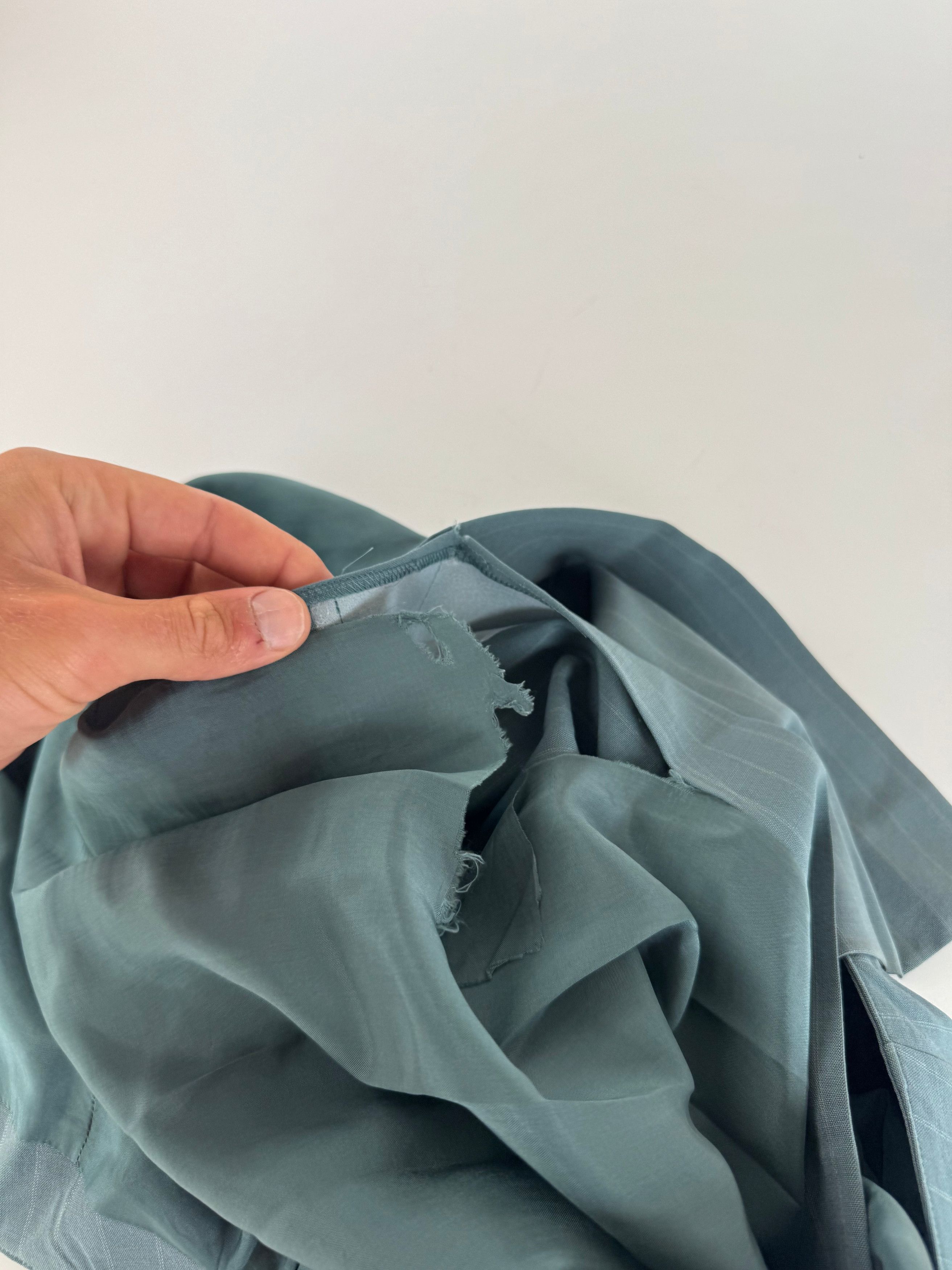 Other Vintage Givenchy Skirt CL turquoise Size 36" / US 14 / IT 50 - 12 Thumbnail