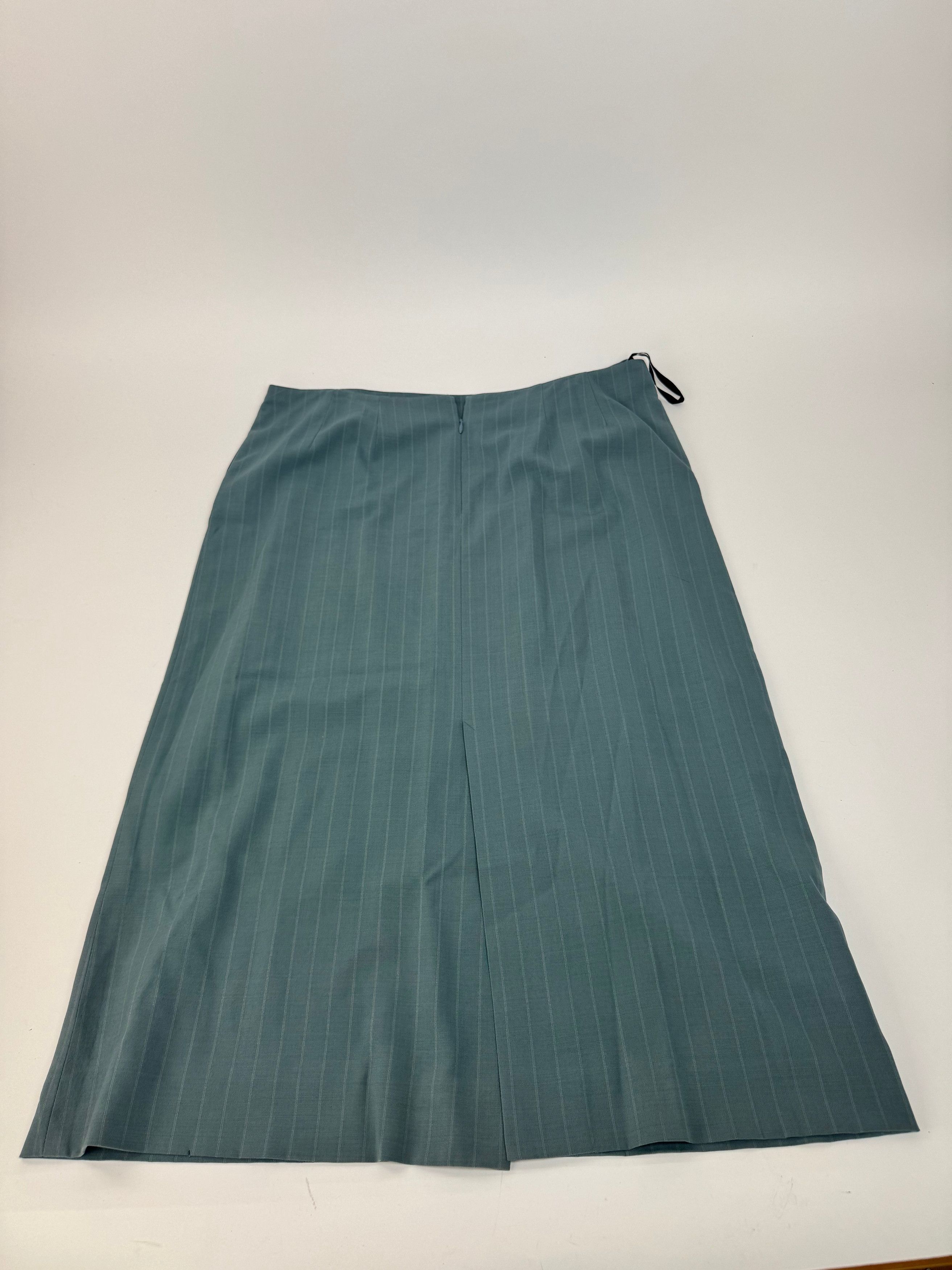 Other Vintage Givenchy Skirt CL turquoise Size 36" / US 14 / IT 50 - 8 Thumbnail