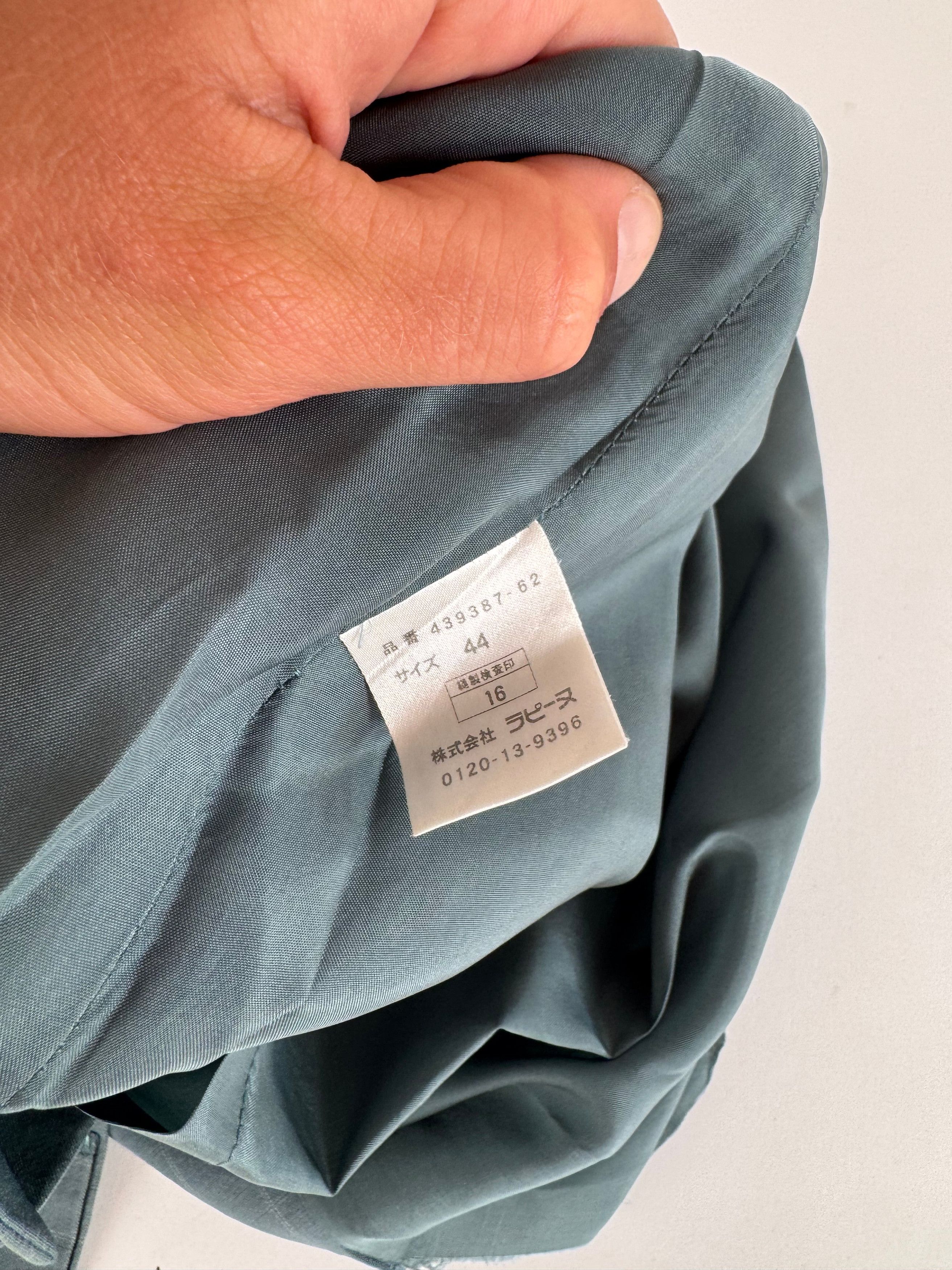 Other Vintage Givenchy Skirt CL turquoise Size 36" / US 14 / IT 50 - 13 Thumbnail