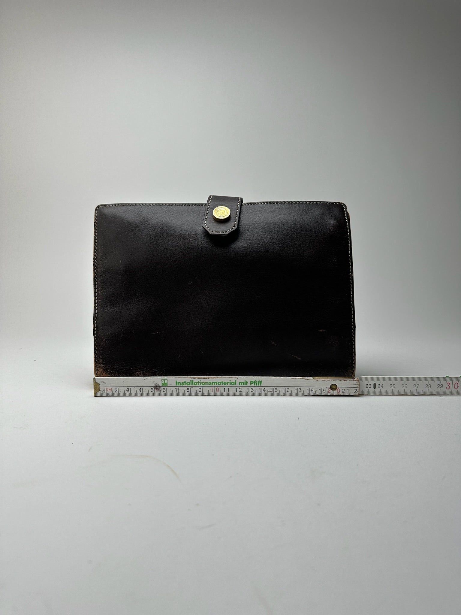 Loewe Vintage Madrid Leather clutch brown Size ONE SIZE - 5 Thumbnail