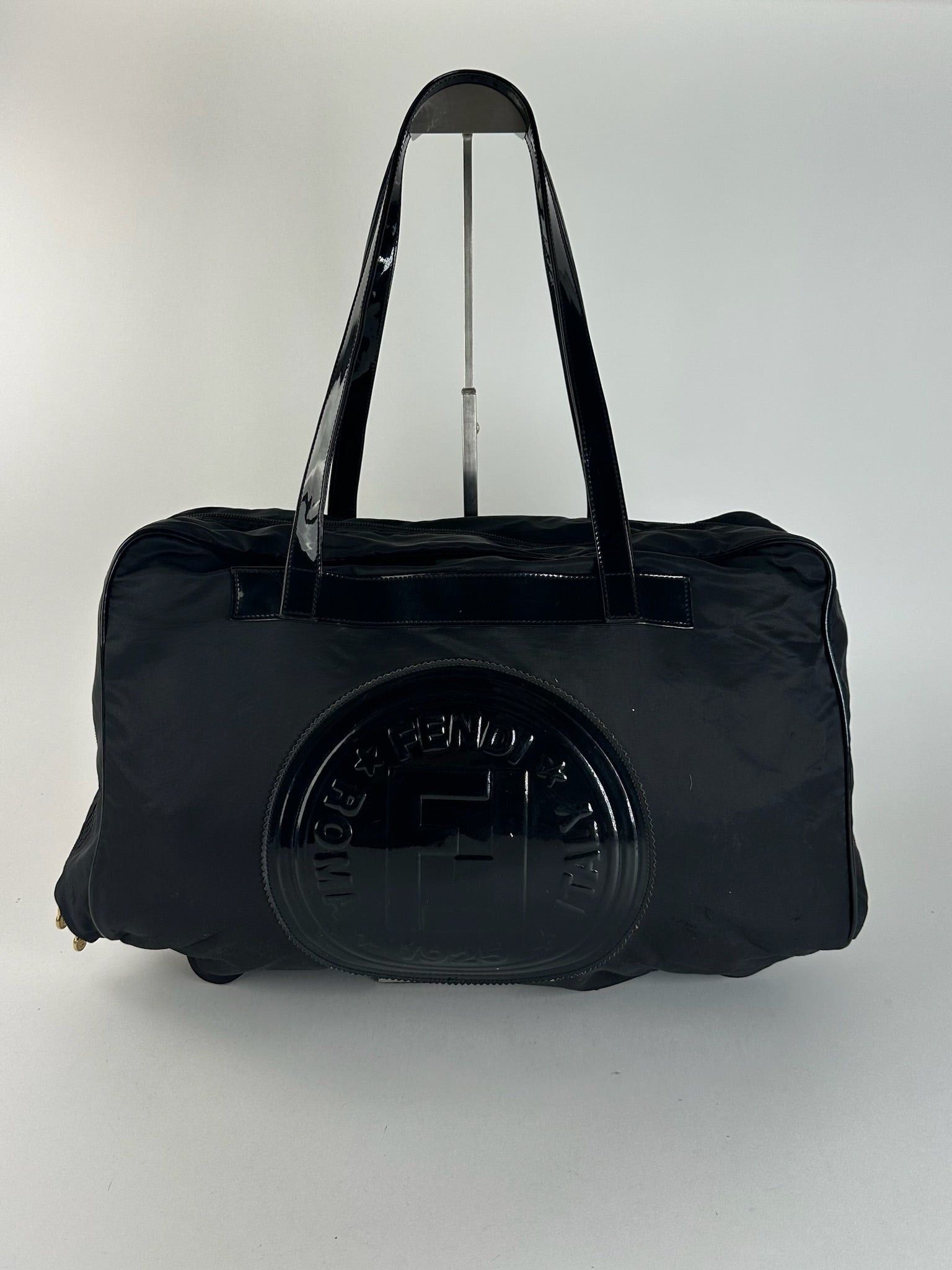 Fendi Vintage Roma Travel bag black Size ONE SIZE - 8 Thumbnail